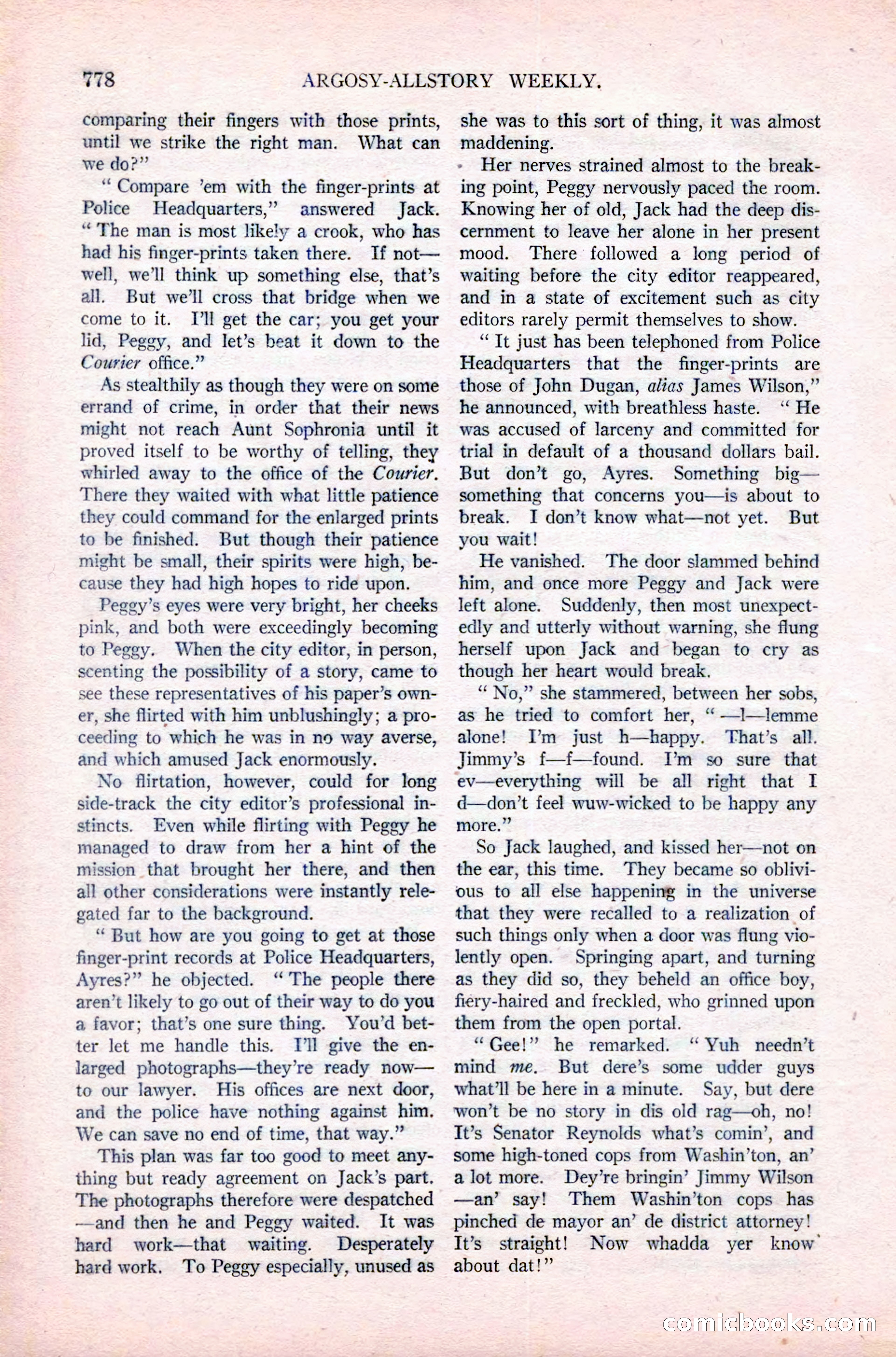 Argosy All-Story Weekly — page 152 of 180