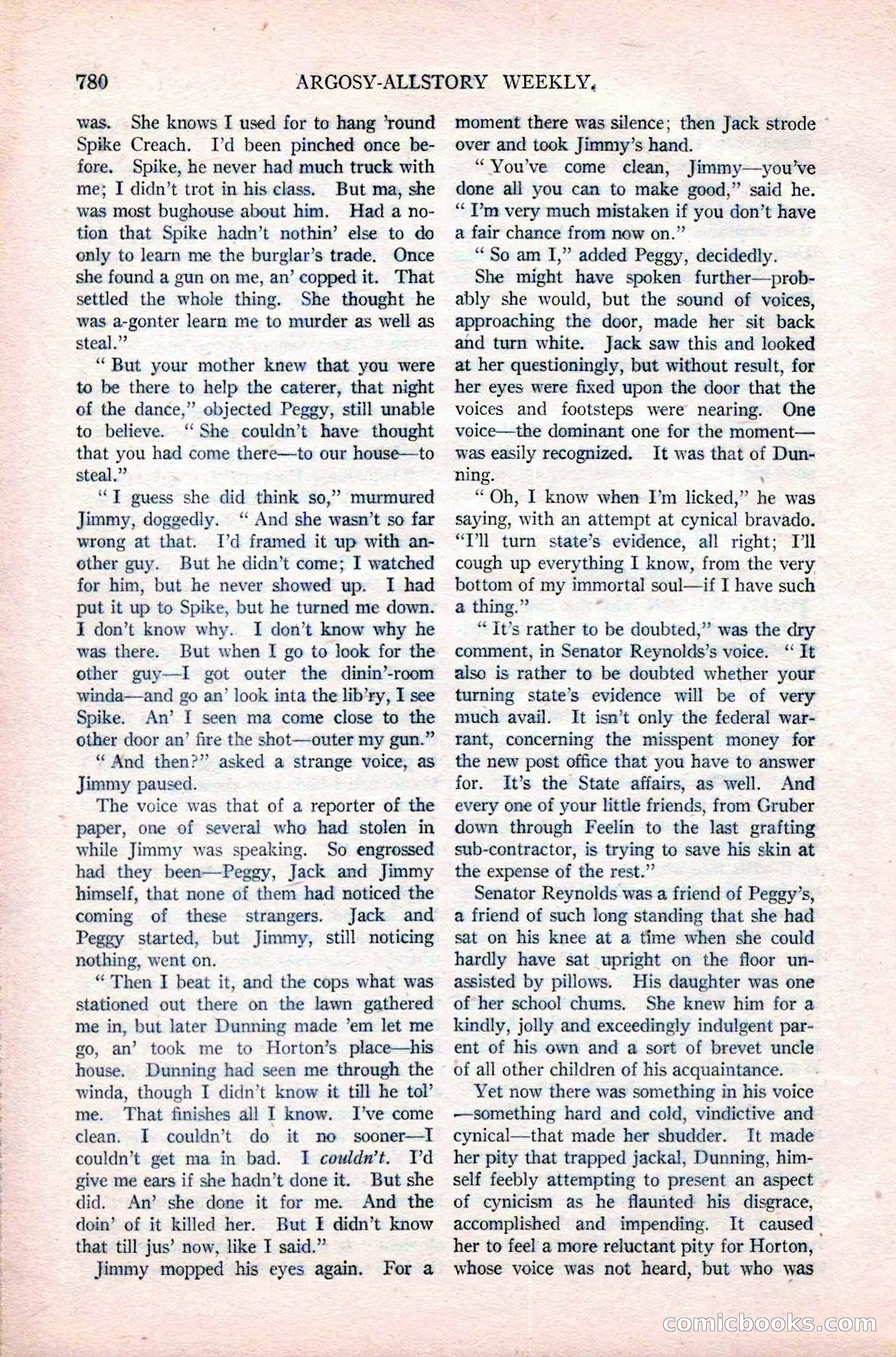 Argosy All-Story Weekly — page 154 of 180