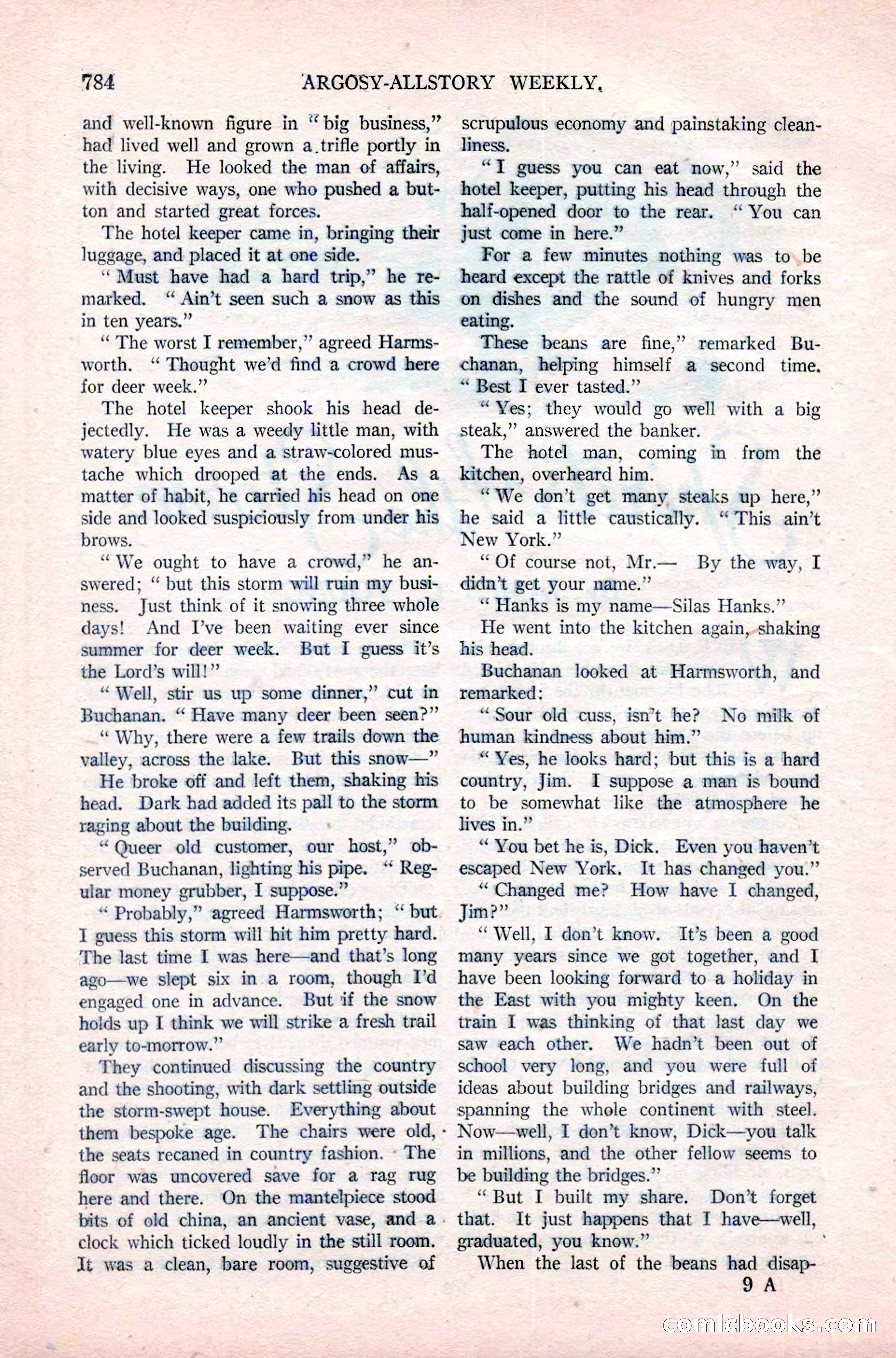 Argosy All-Story Weekly — page 158 of 180