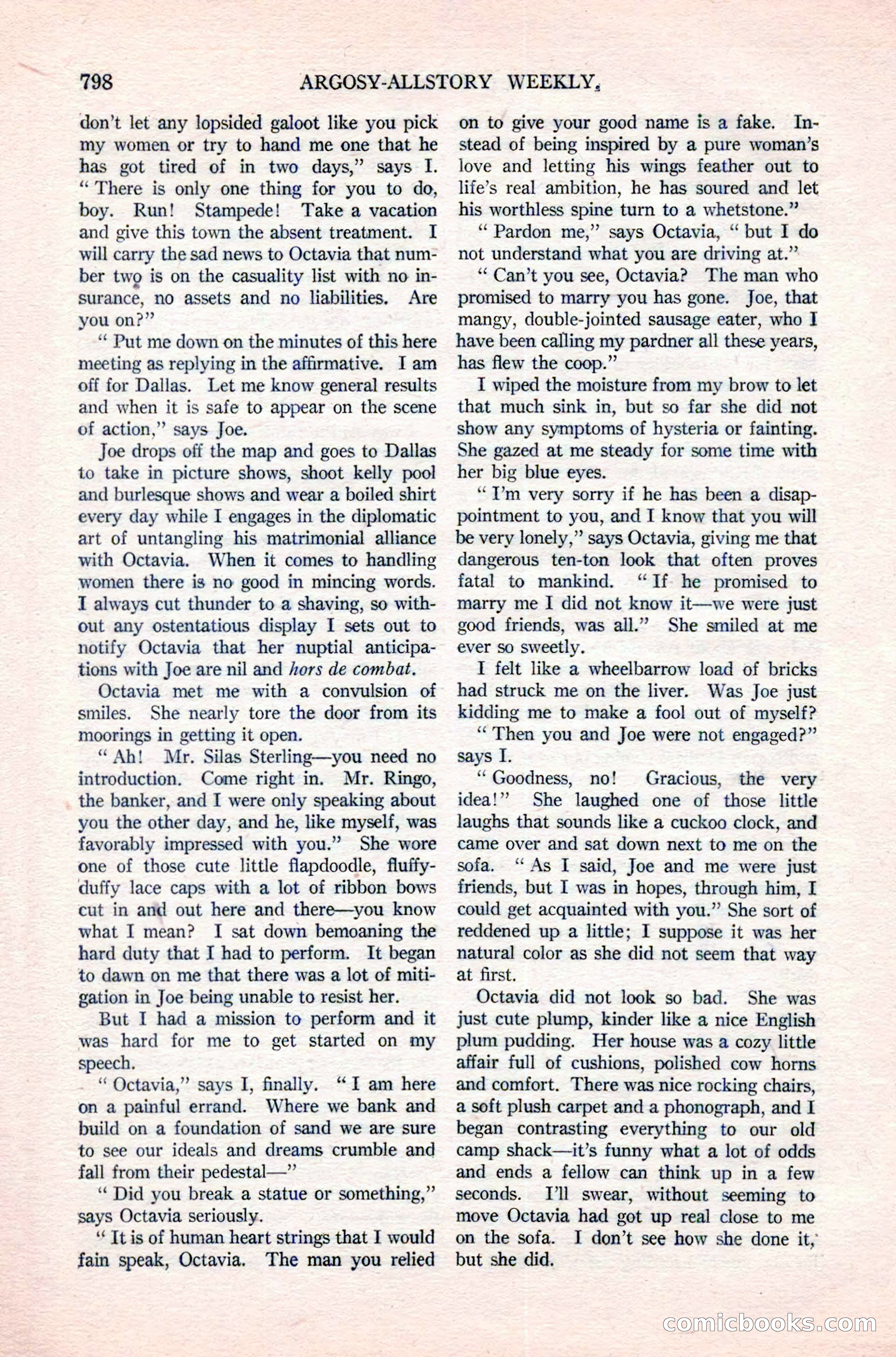 Argosy All-Story Weekly — page 172 of 180