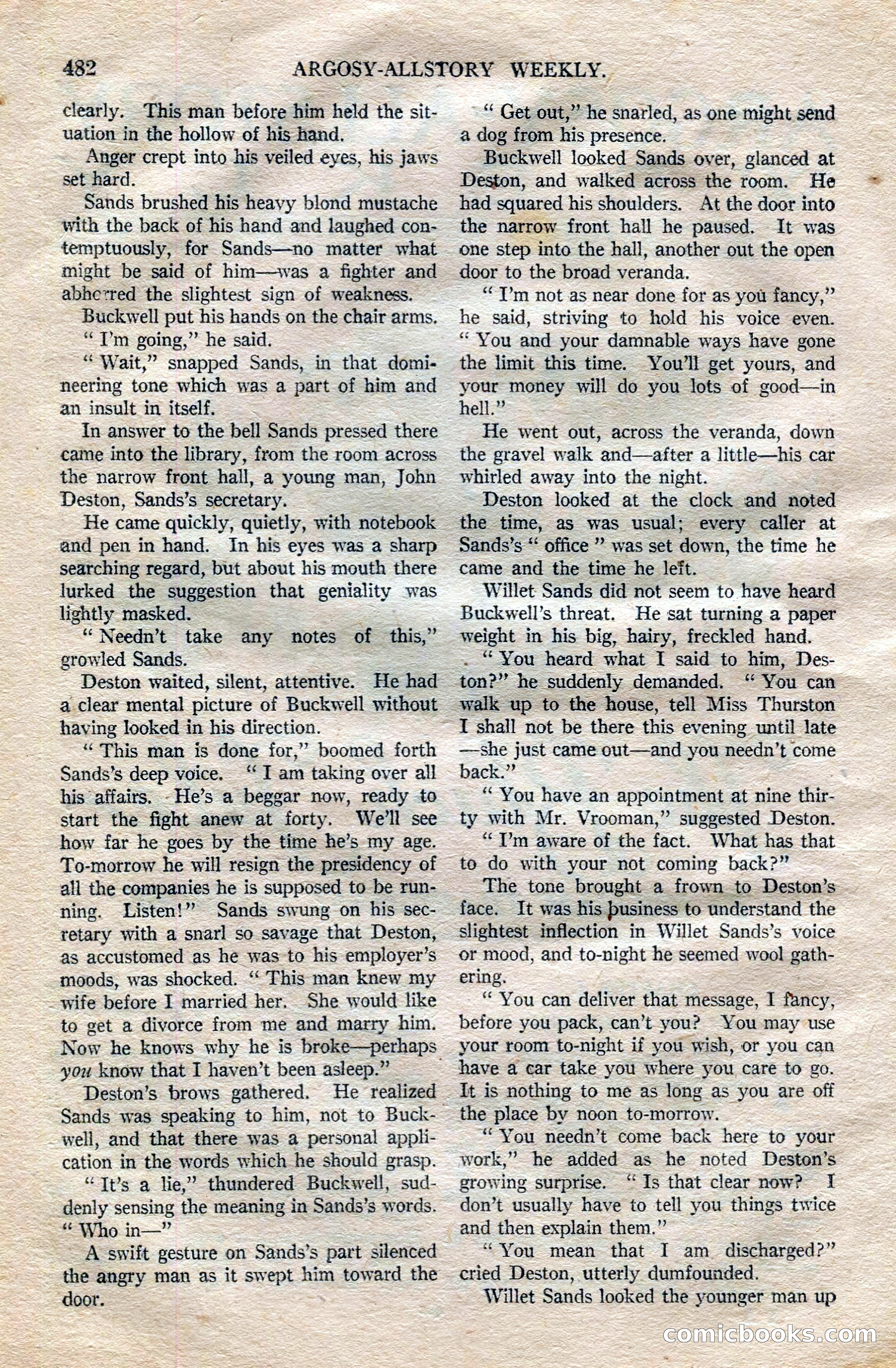 Argosy All-Story Weekly — page 12 of 172
