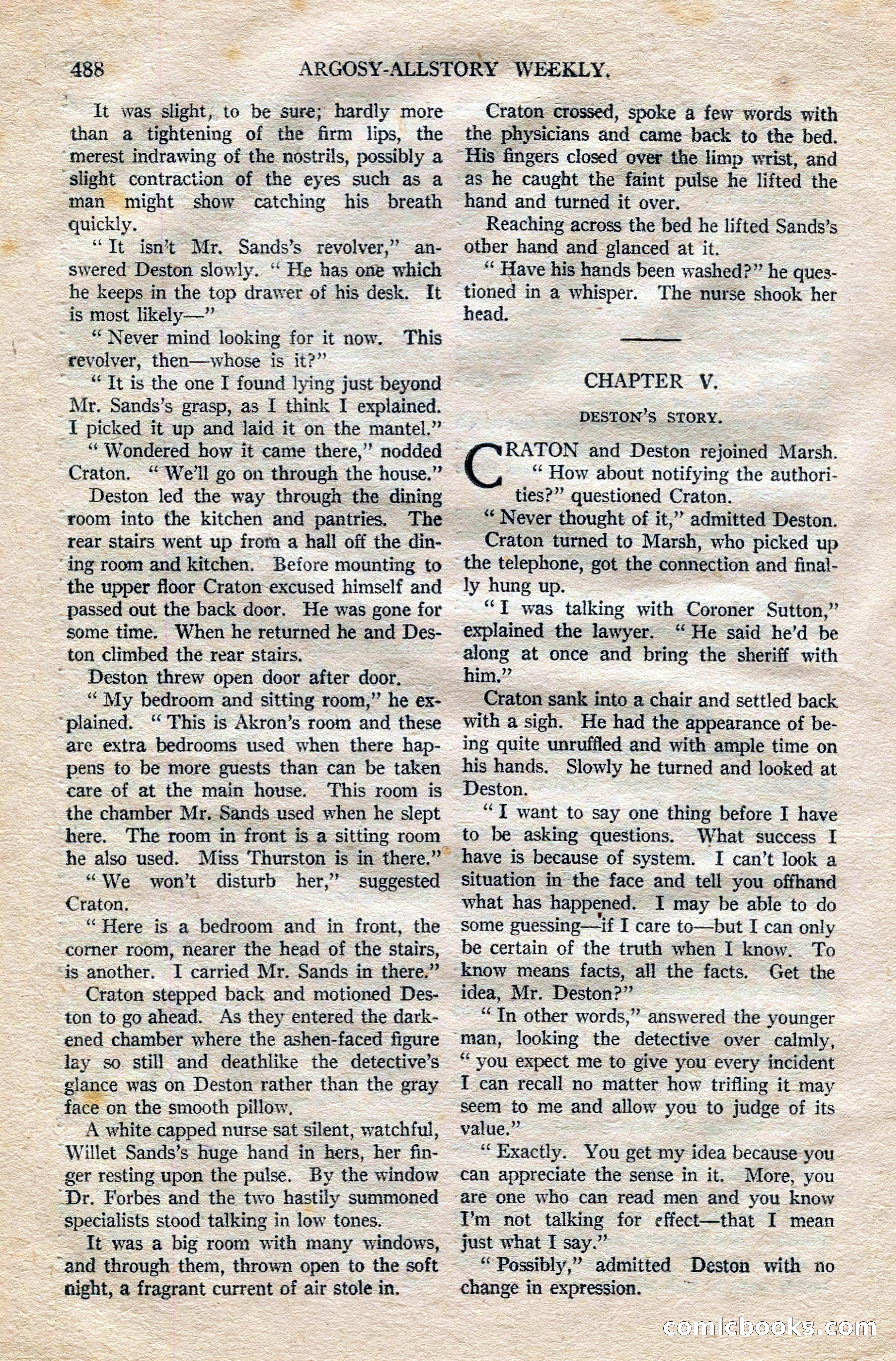 Argosy All-Story Weekly — page 18 of 172