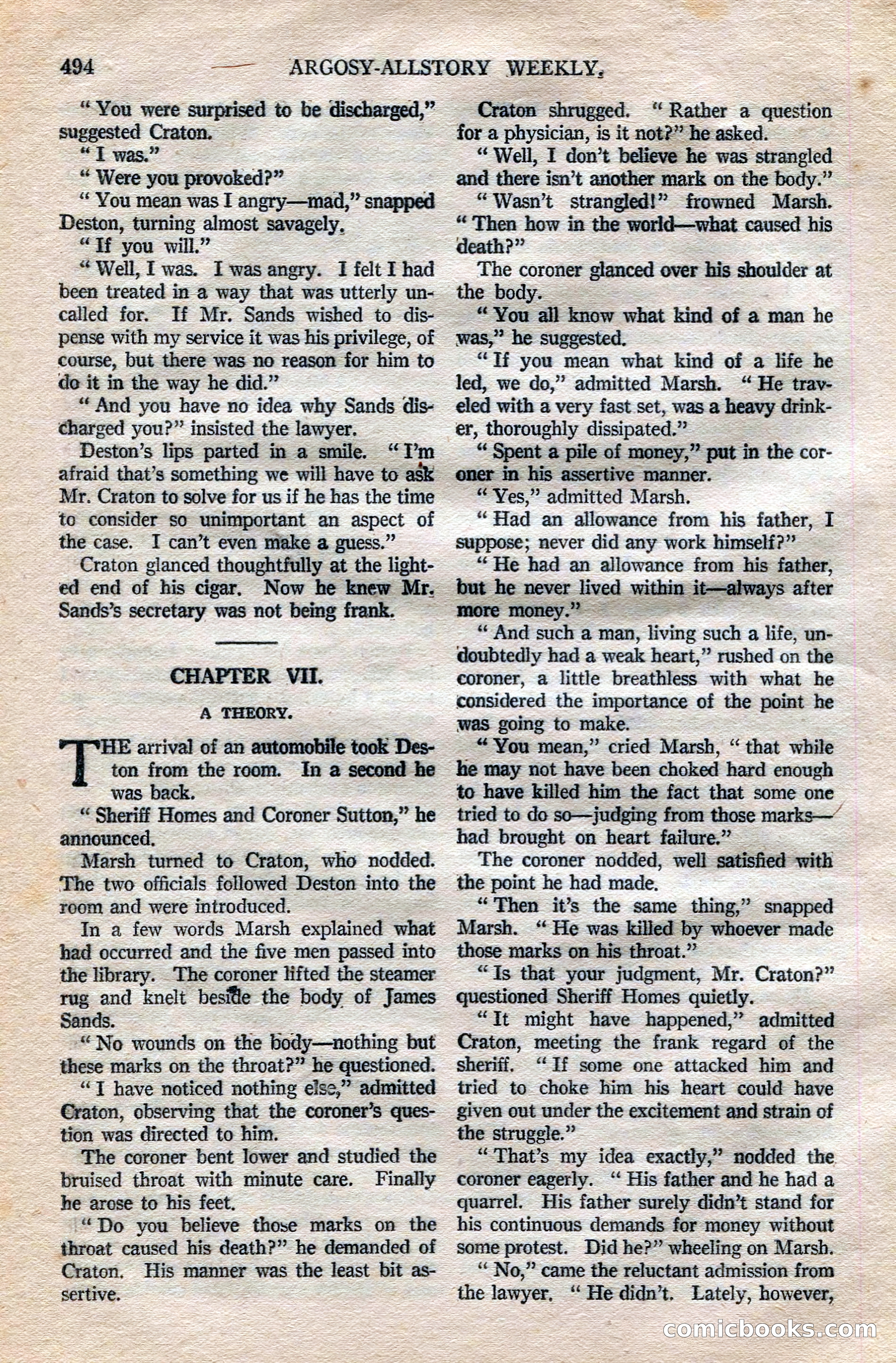 Argosy All-Story Weekly — page 24 of 172