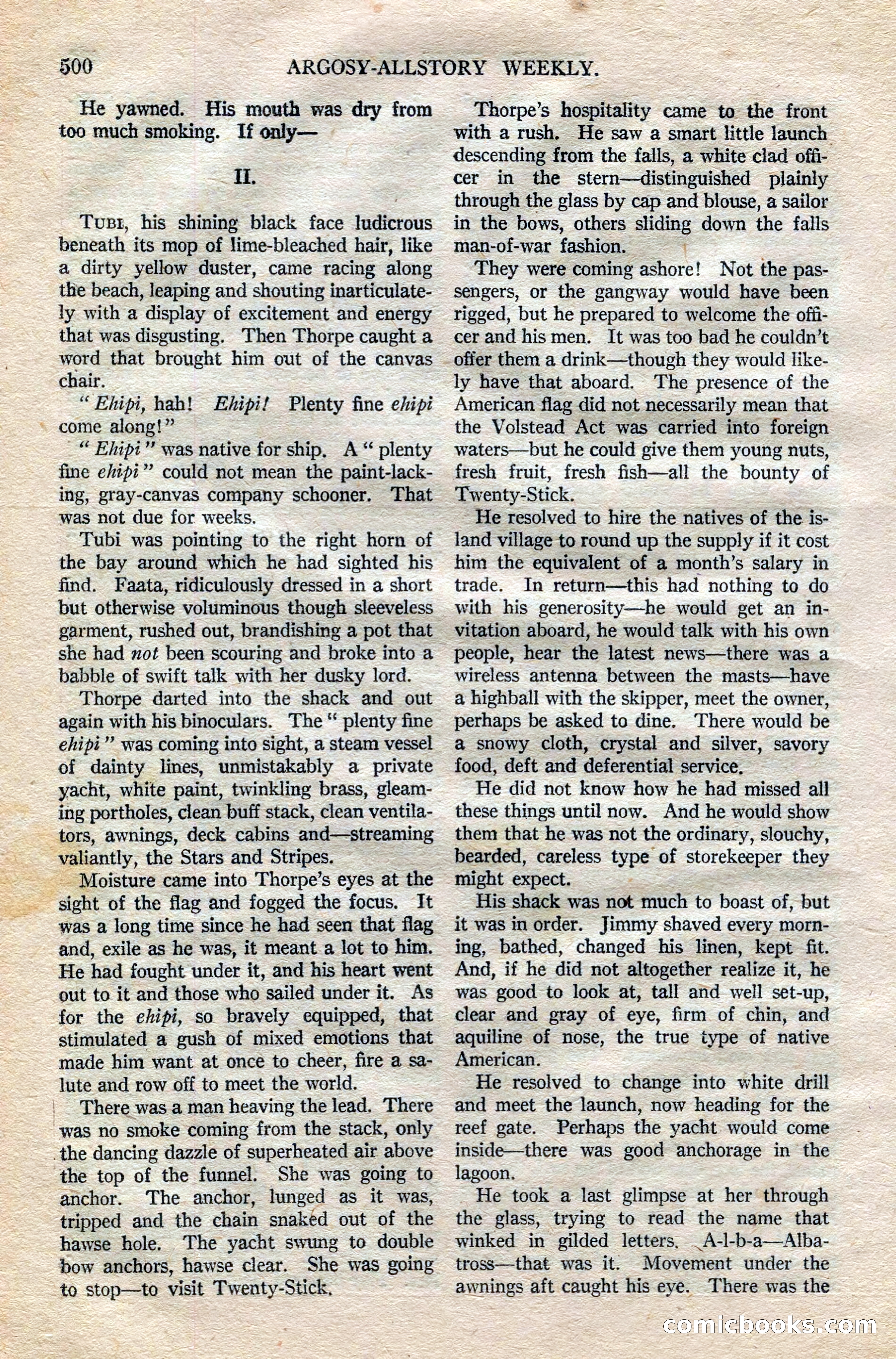 Argosy All-Story Weekly — page 30 of 172