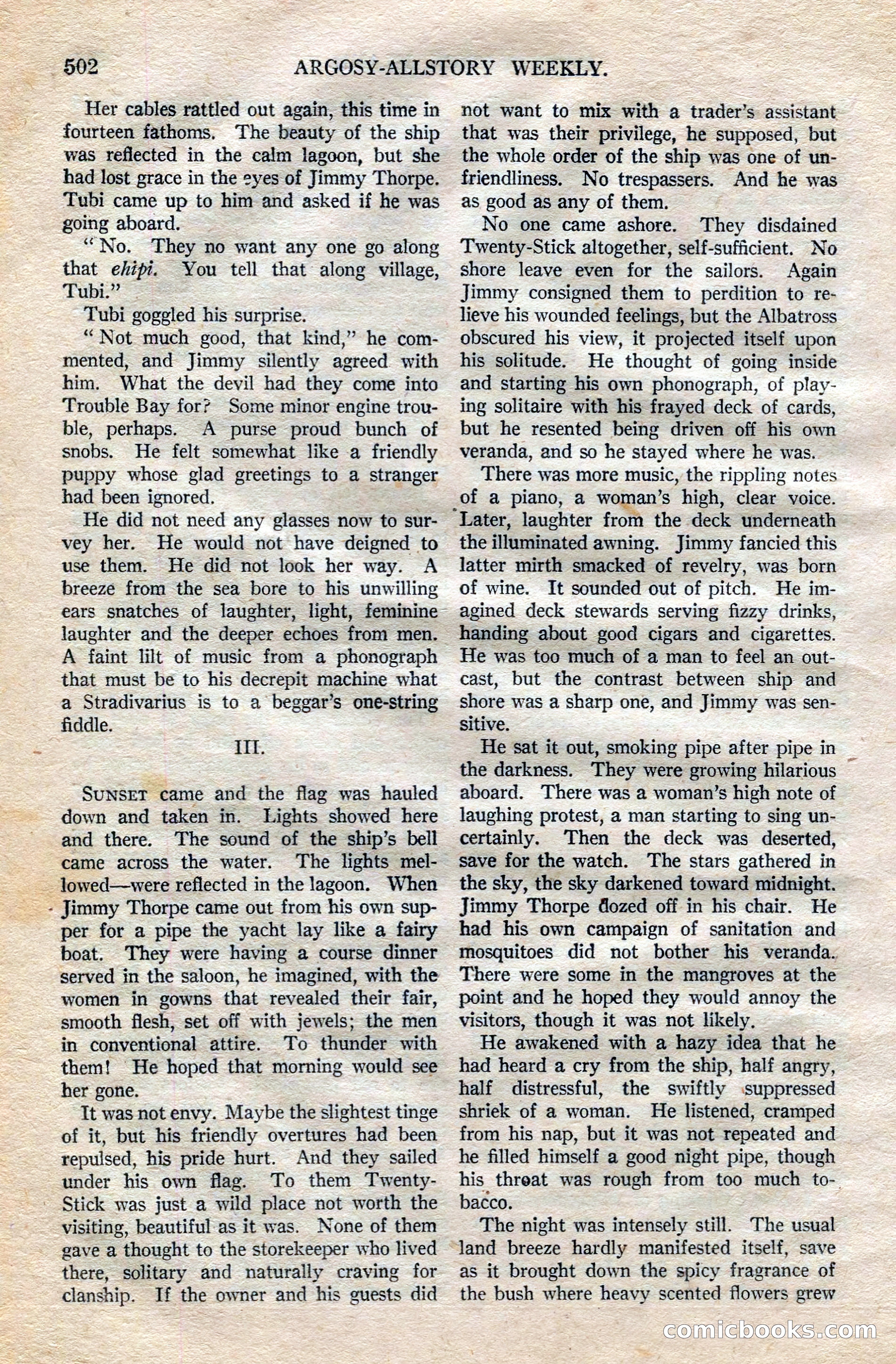 Argosy All-Story Weekly — page 32 of 172