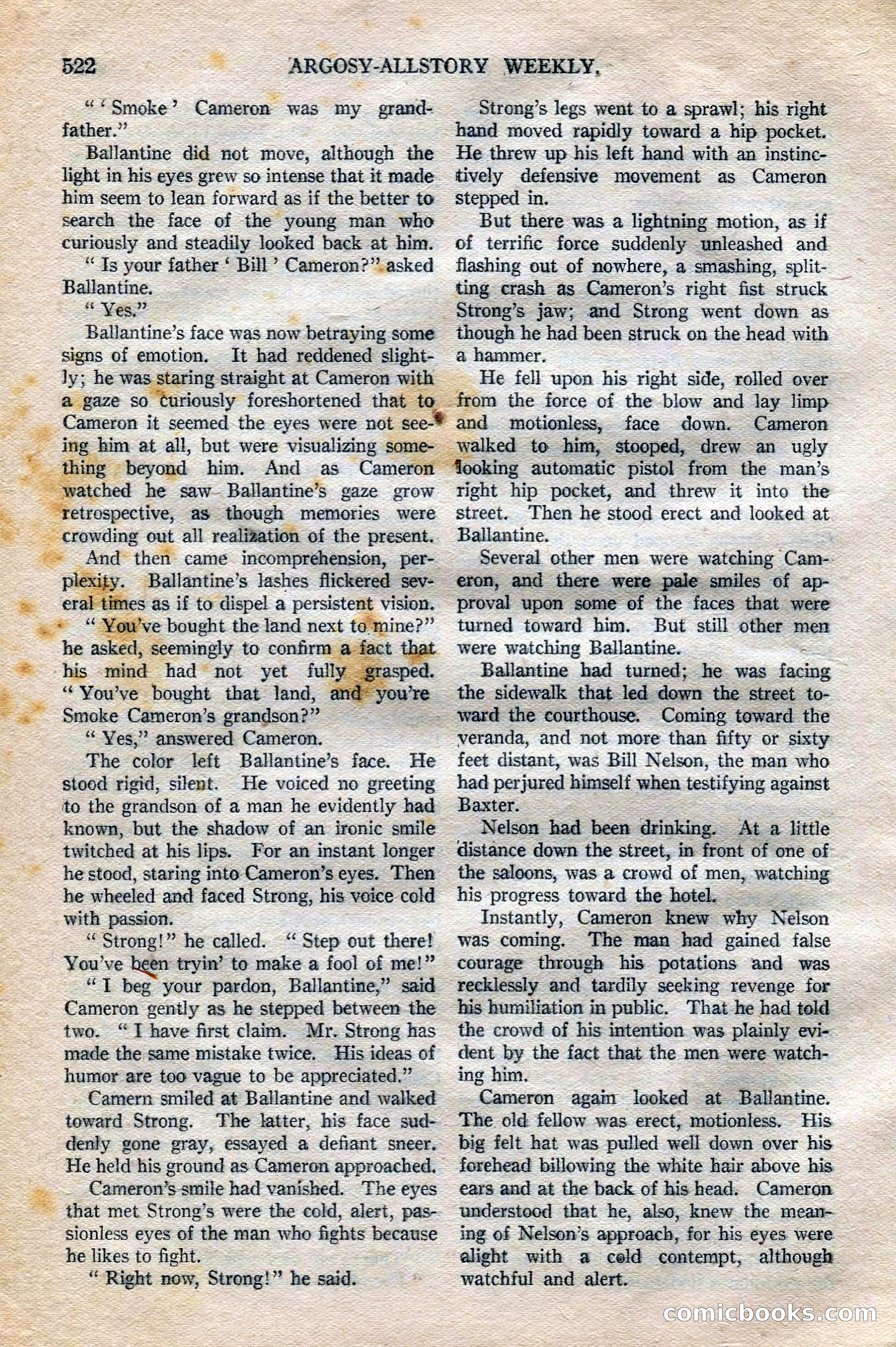 Argosy All-Story Weekly — page 52 of 172