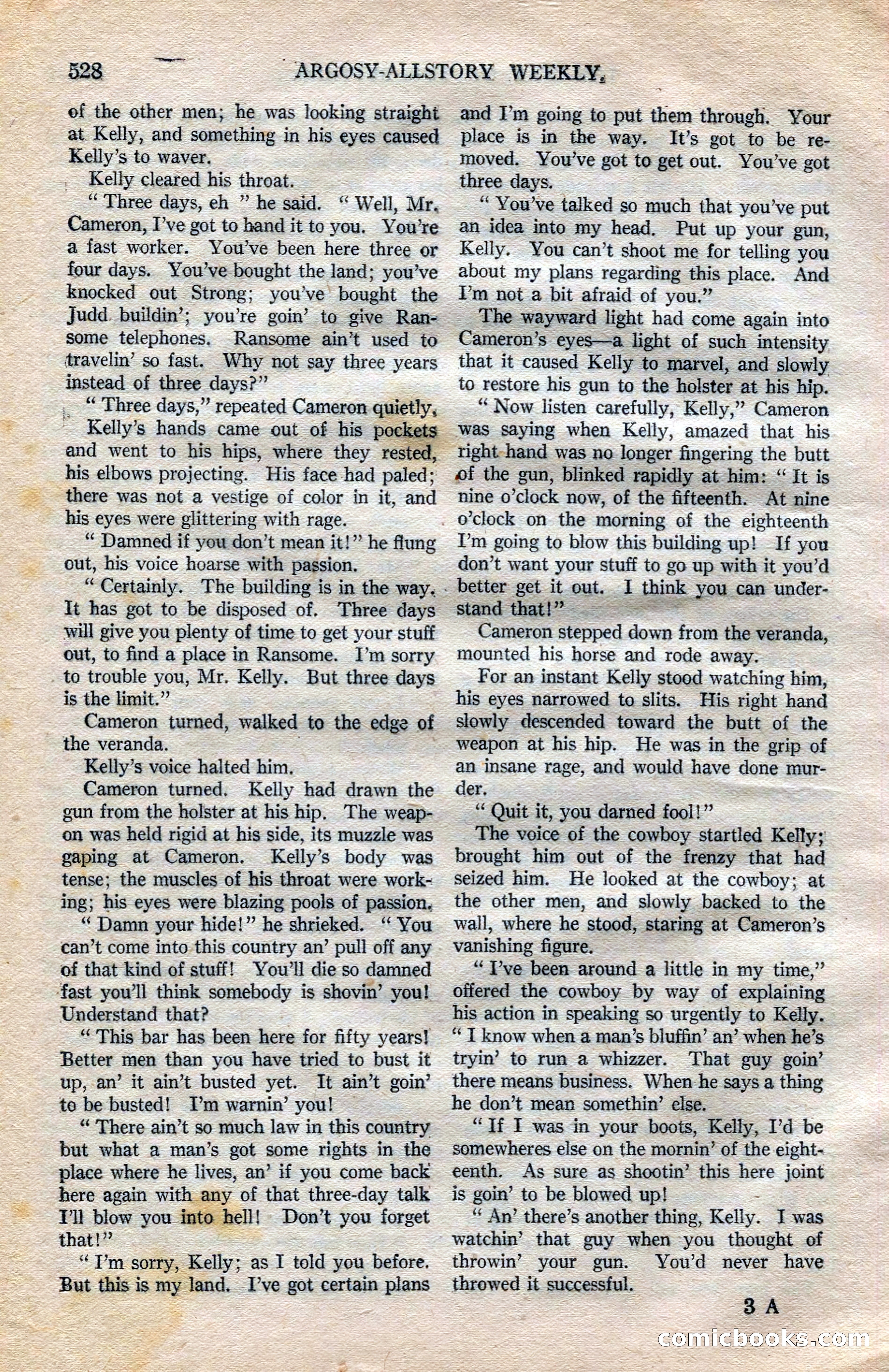 Argosy All-Story Weekly — page 58 of 172