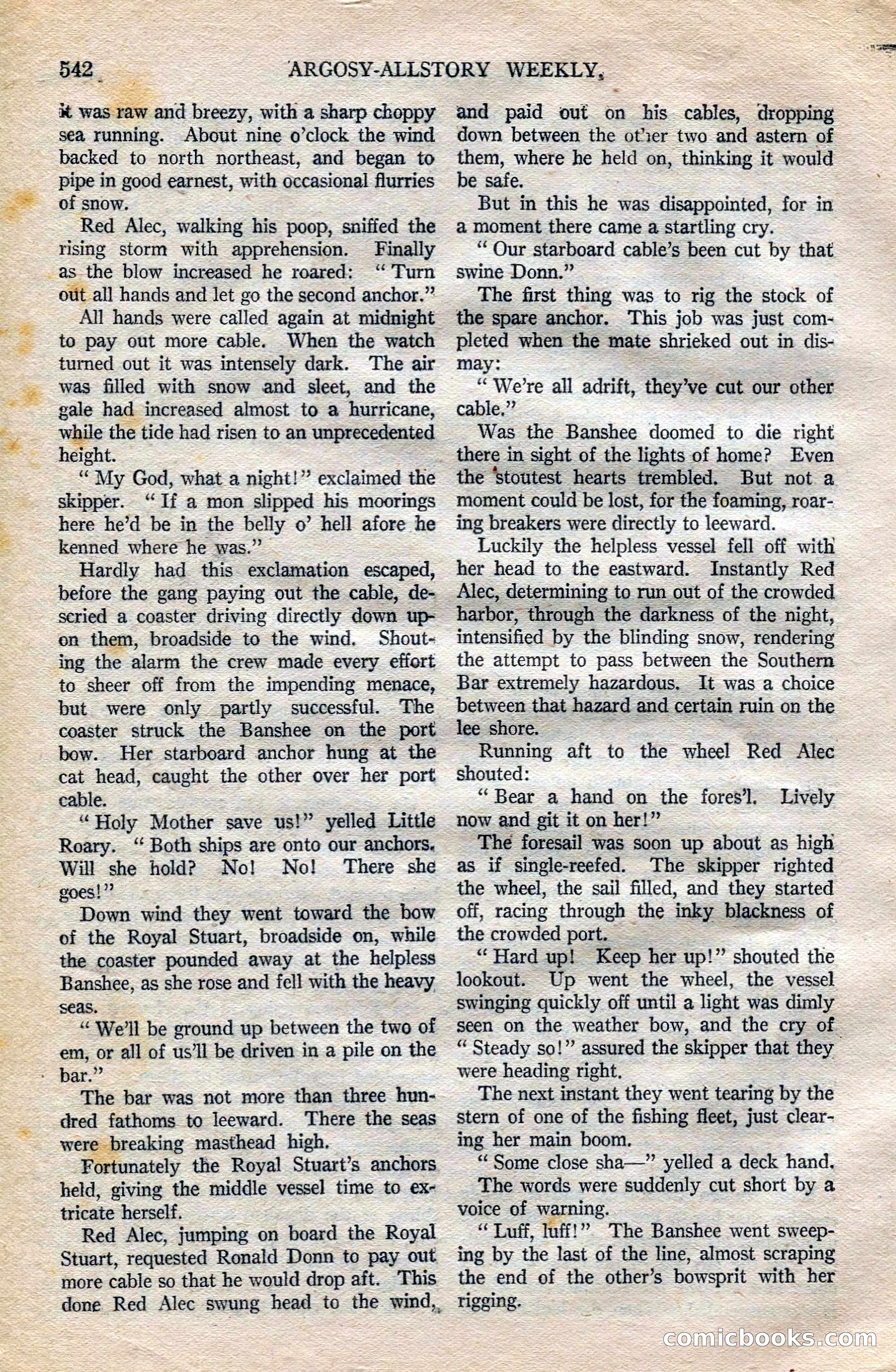 Argosy All-Story Weekly — page 72 of 172