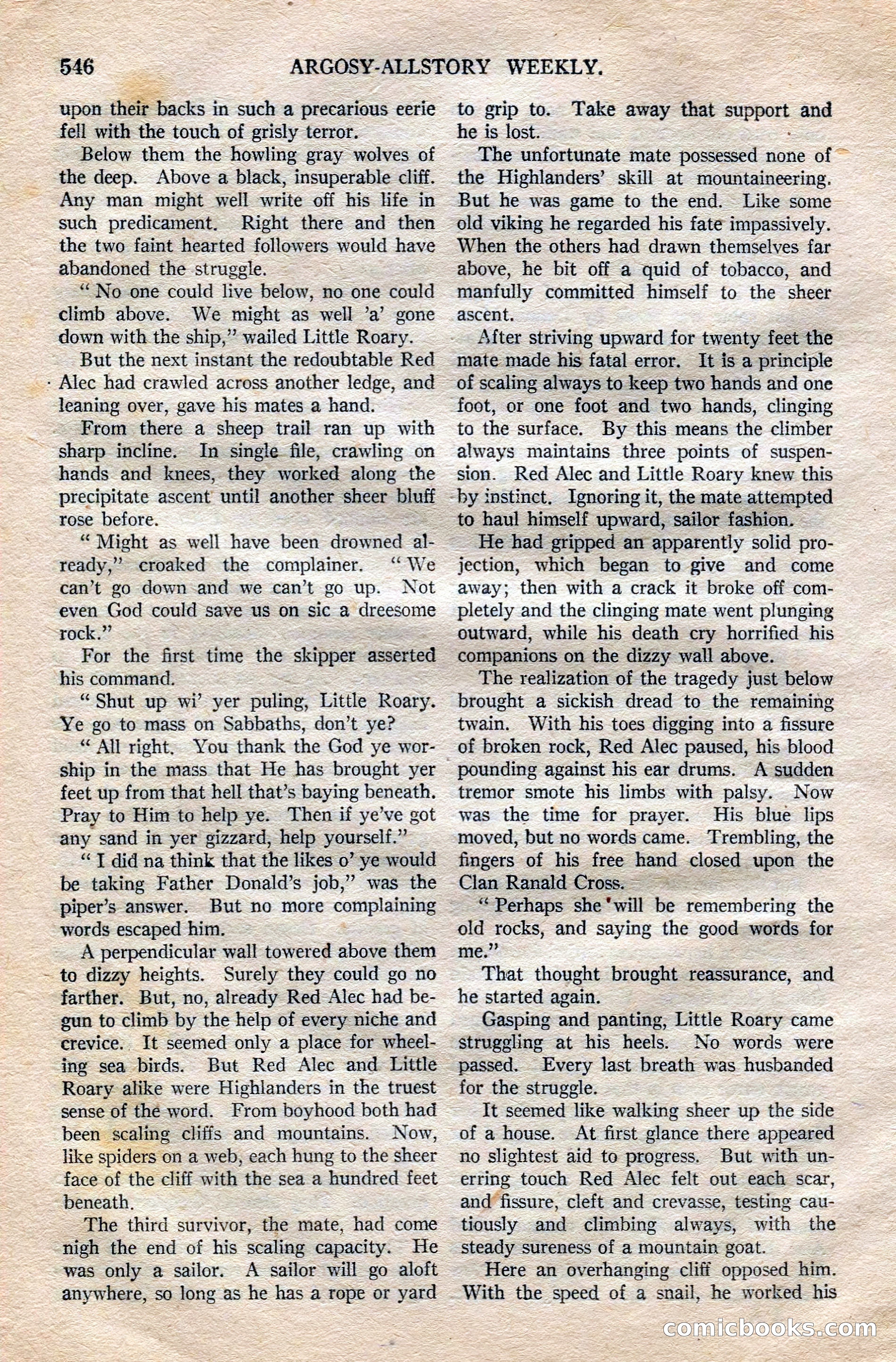 Argosy All-Story Weekly — page 76 of 172