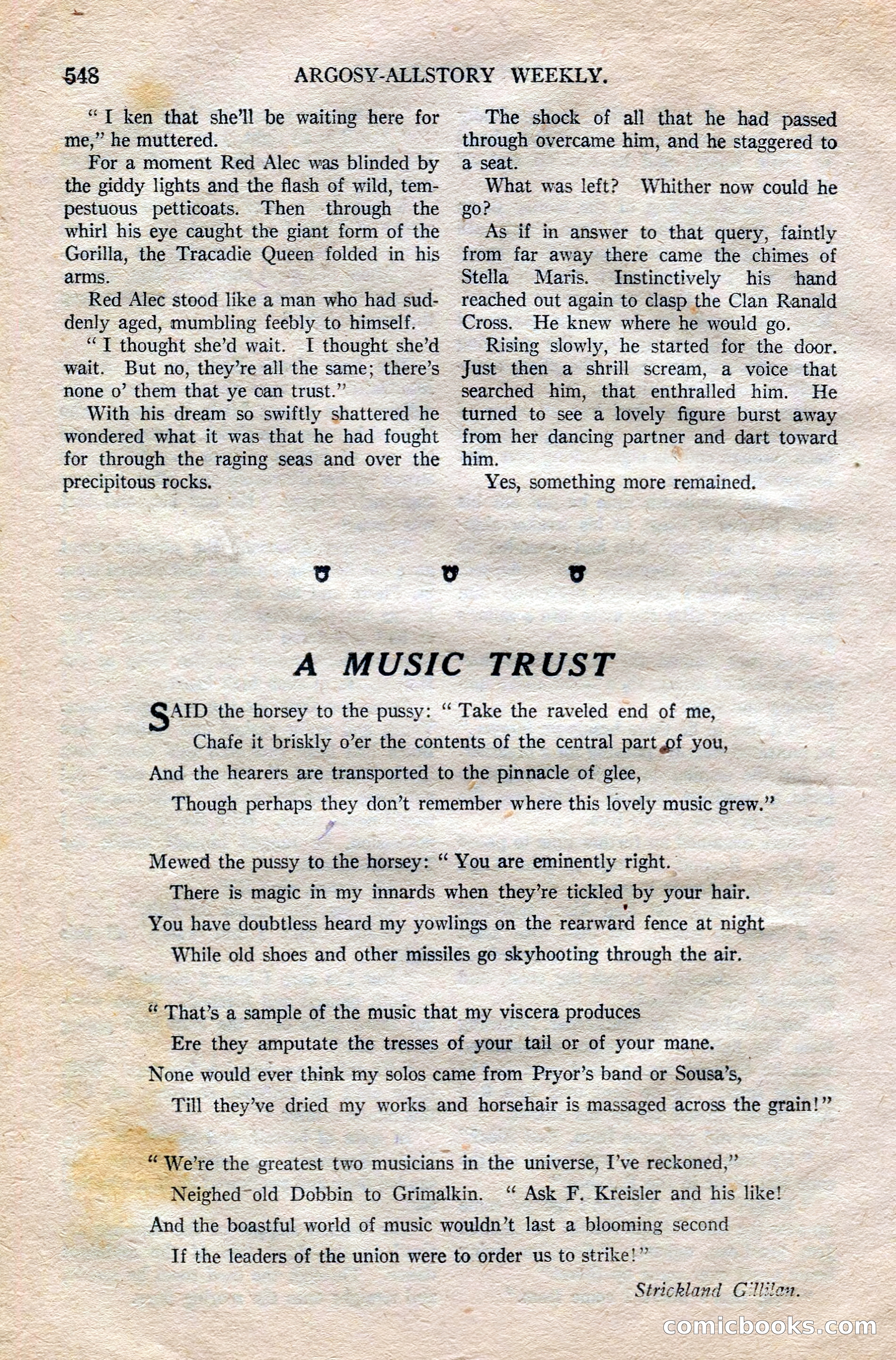 Argosy All-Story Weekly — page 78 of 172