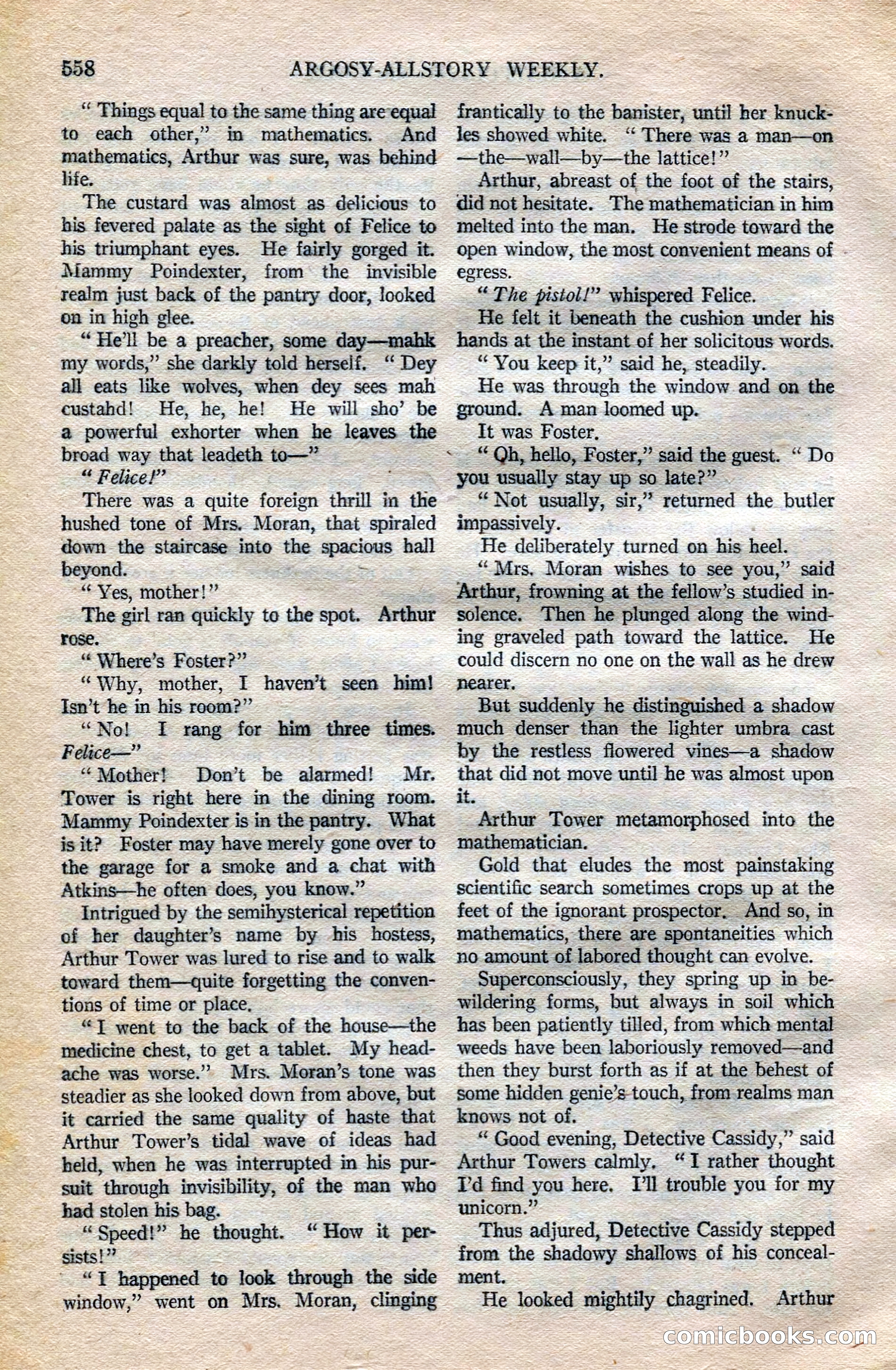 Argosy All-Story Weekly — page 88 of 172