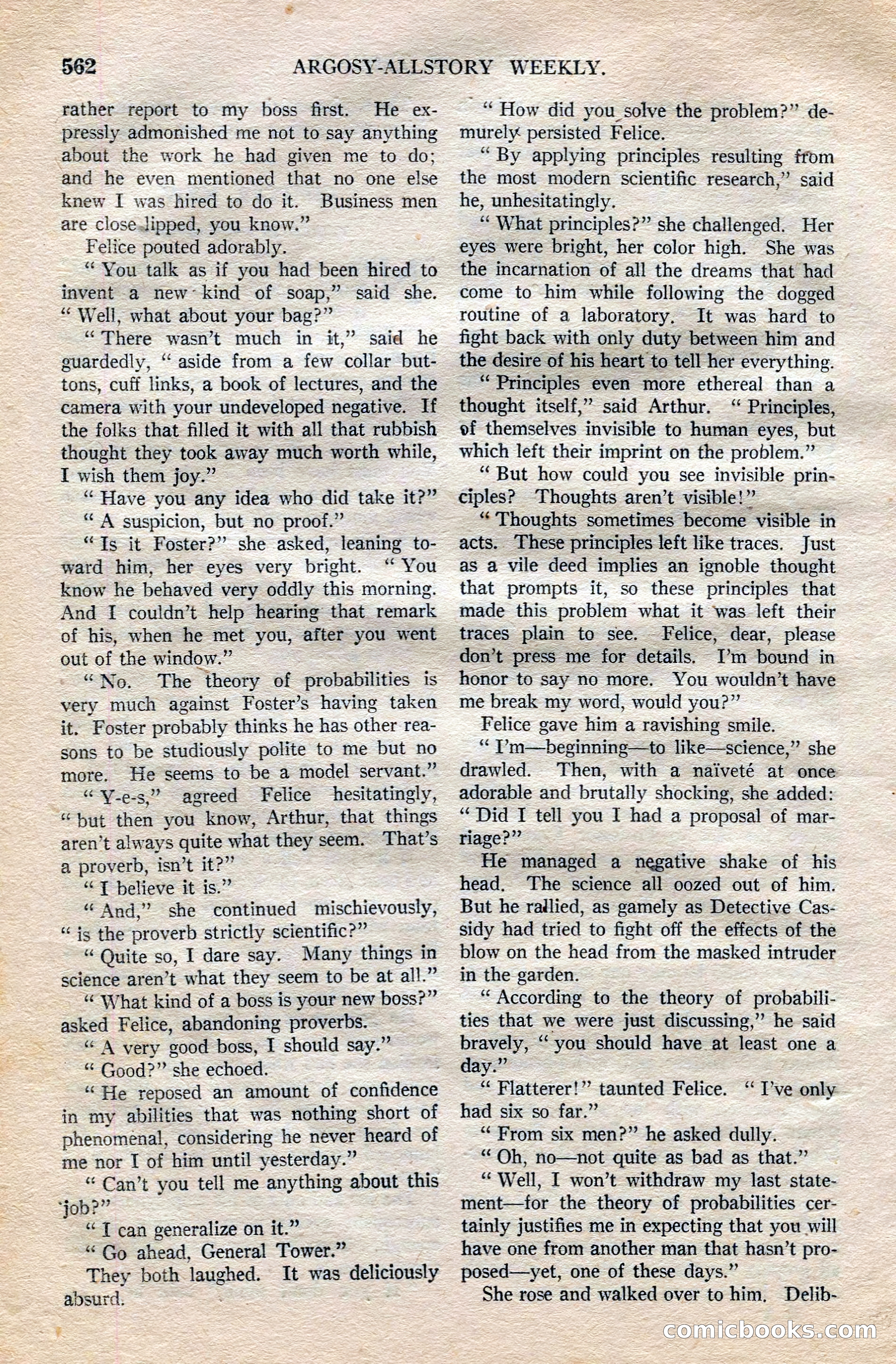 Argosy All-Story Weekly — page 92 of 172
