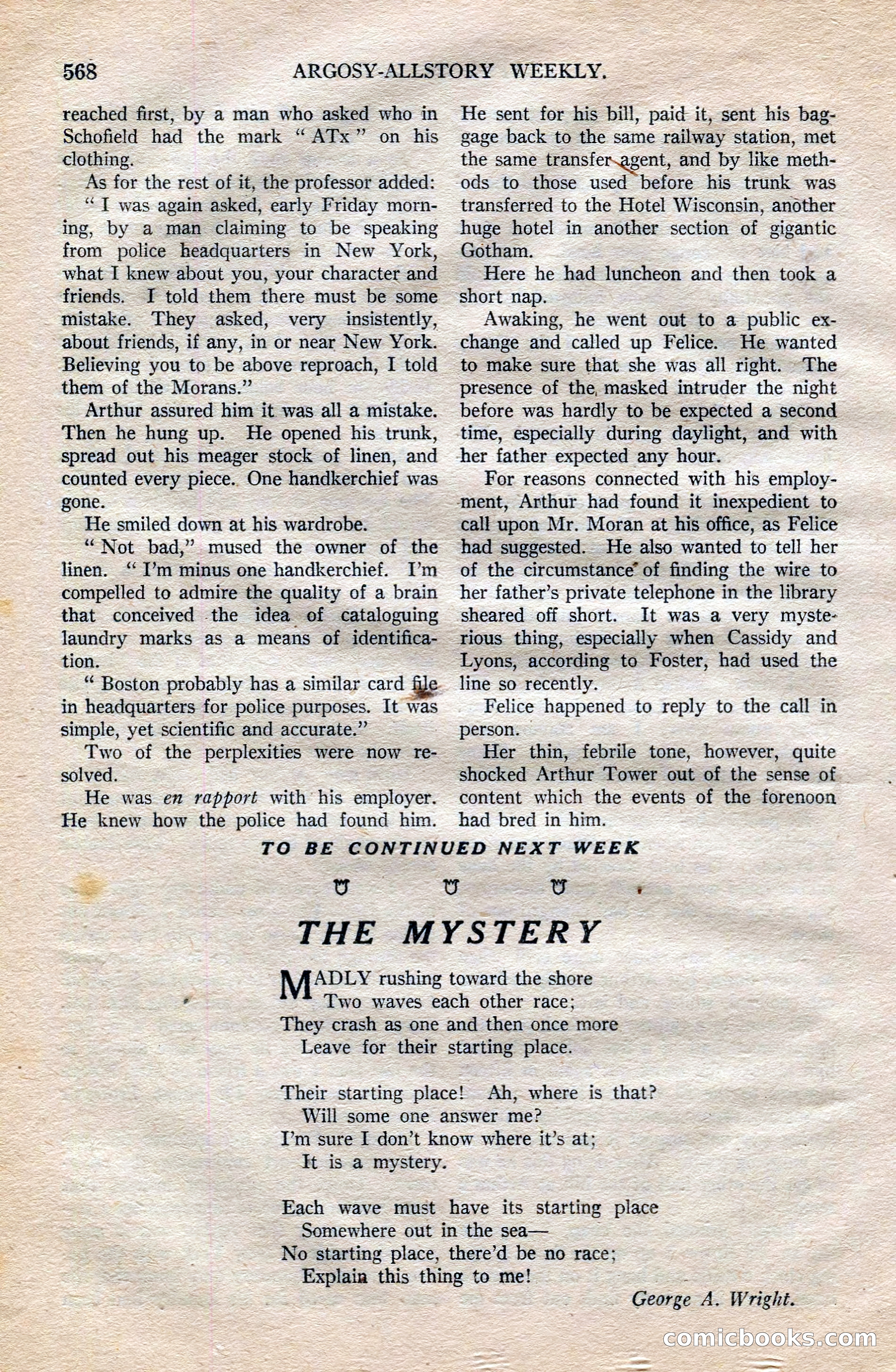 Argosy All-Story Weekly — page 98 of 172