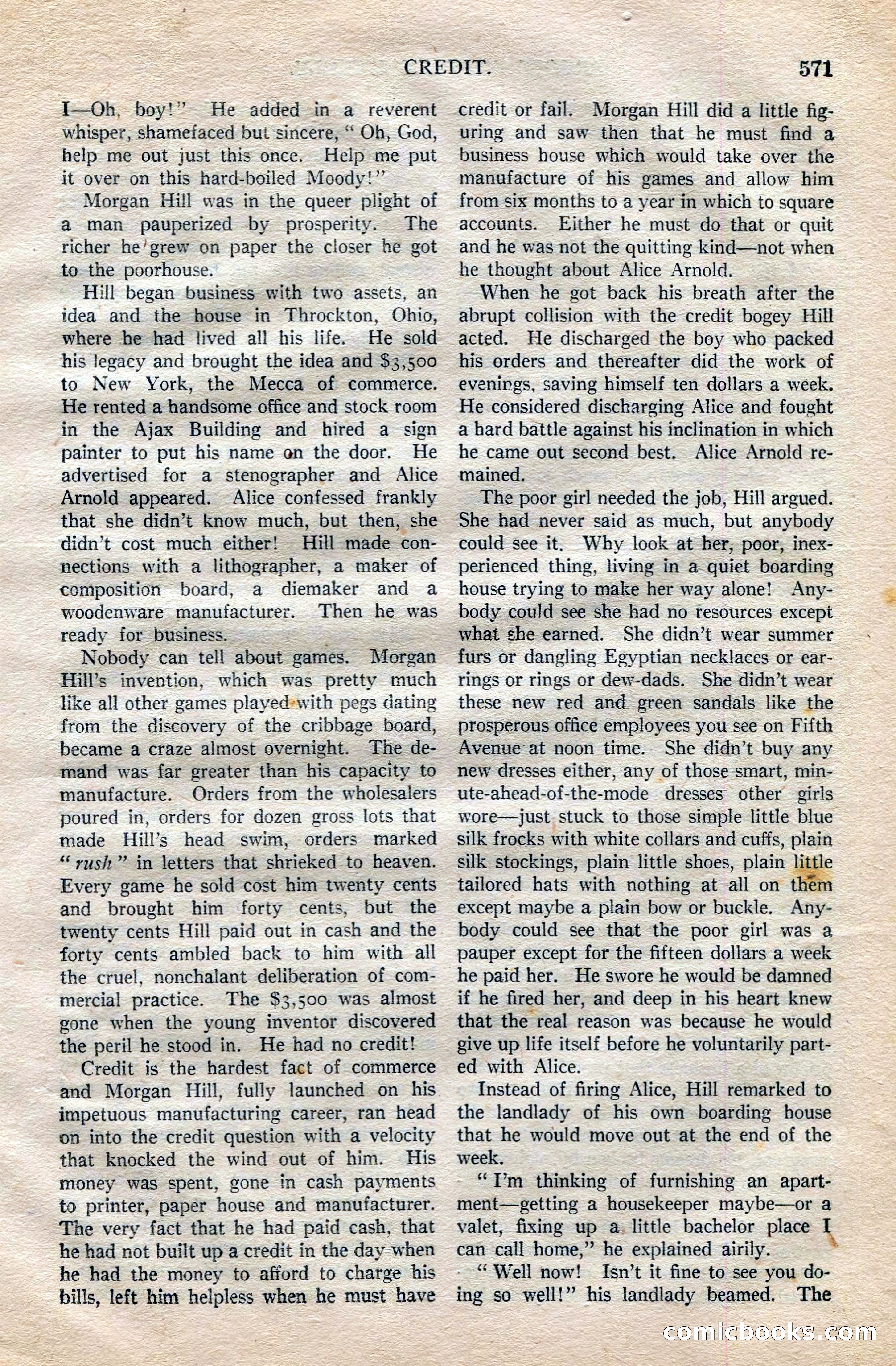 Argosy All-Story Weekly — page 101 of 172