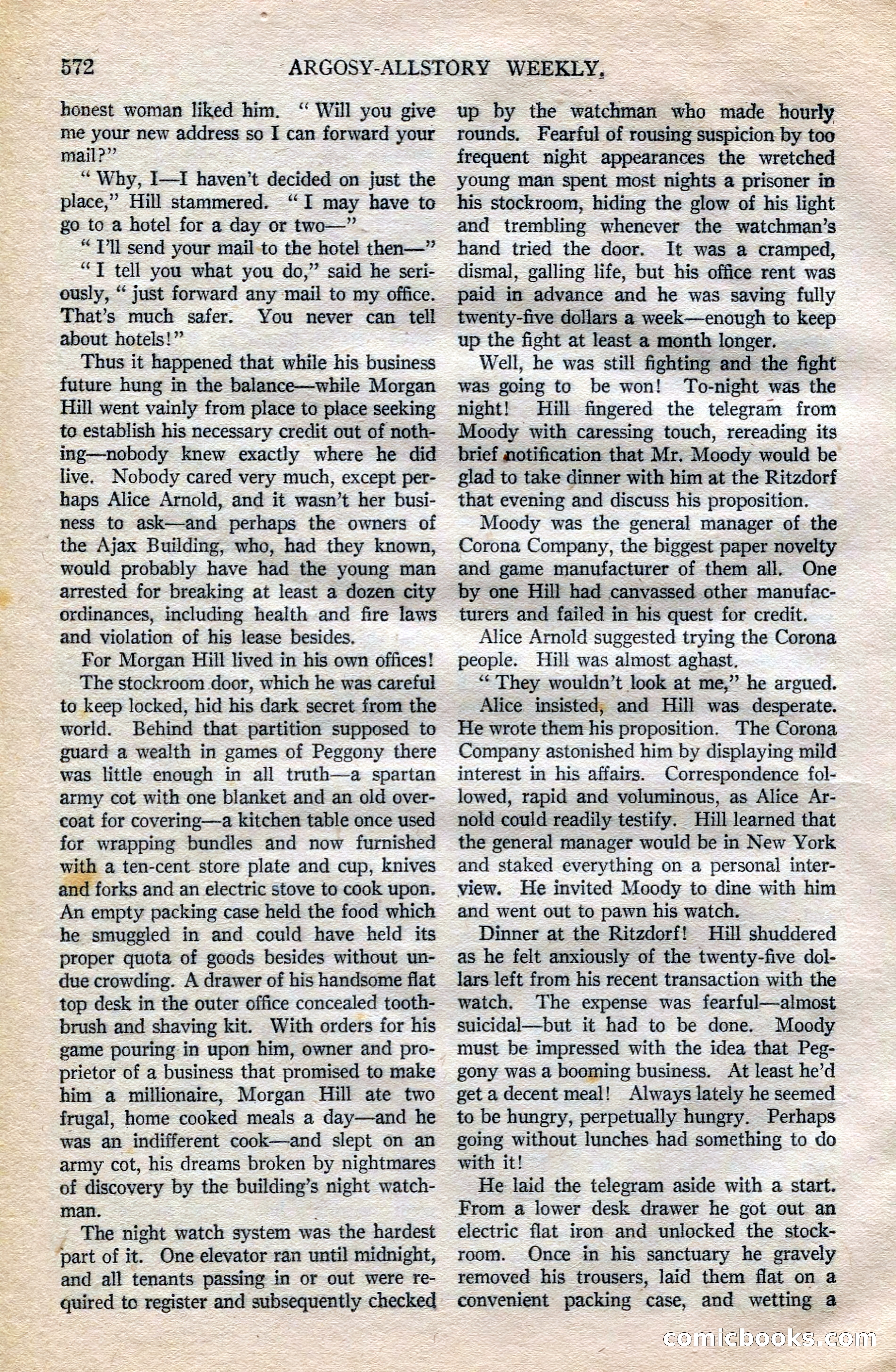 Argosy All-Story Weekly — page 102 of 172