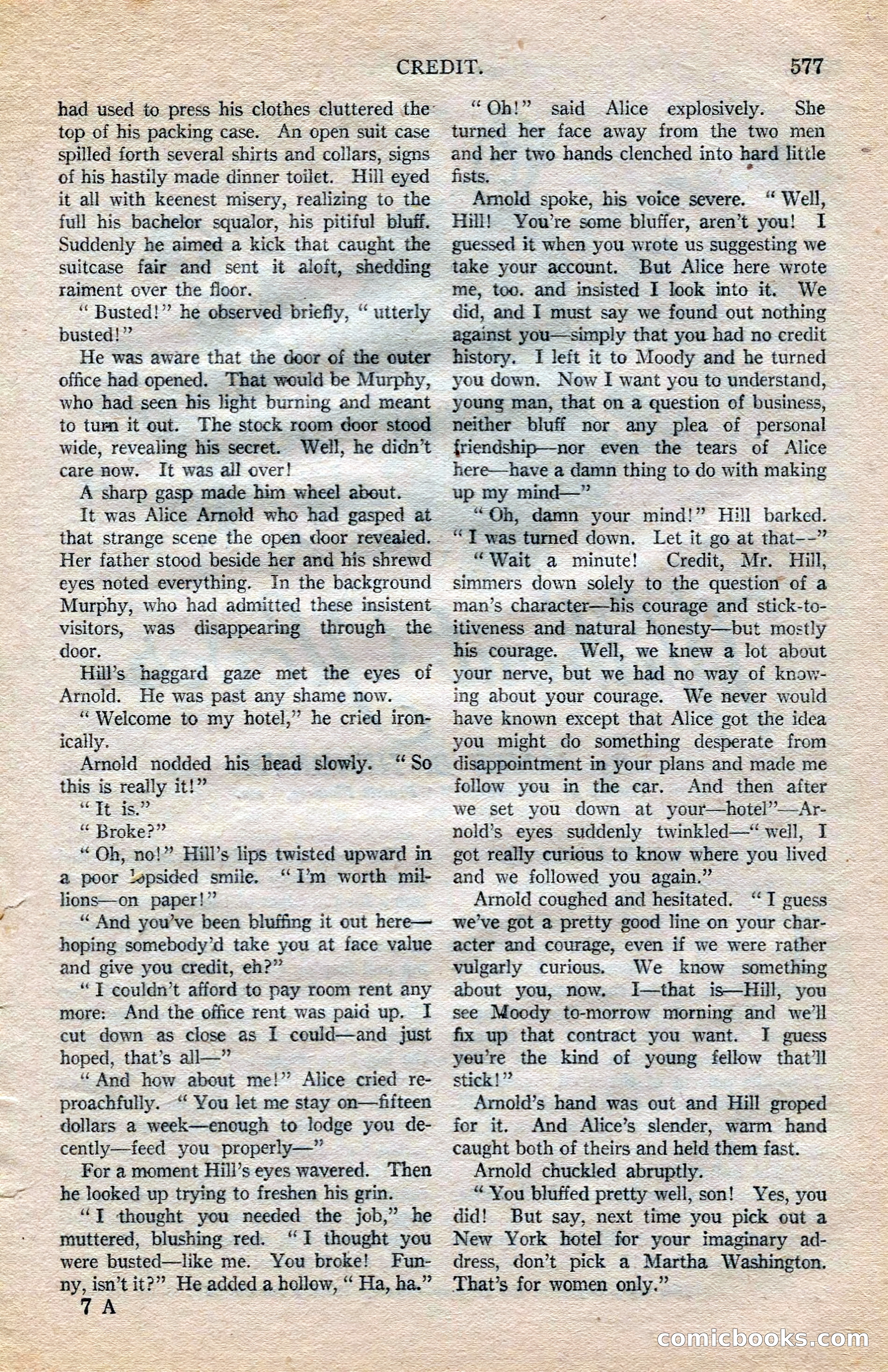 Argosy All-Story Weekly — page 107 of 172