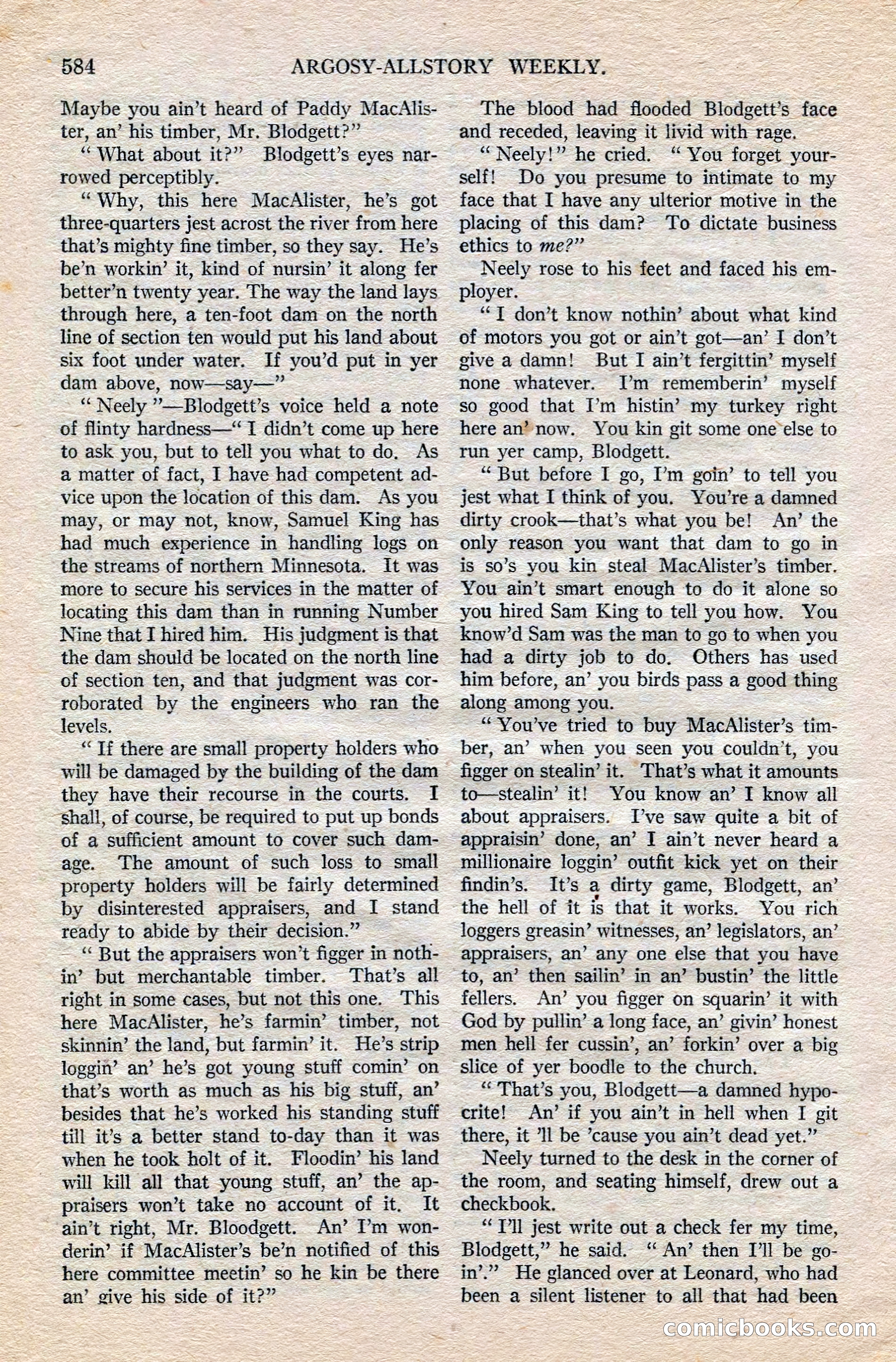 Argosy All-Story Weekly — page 114 of 172