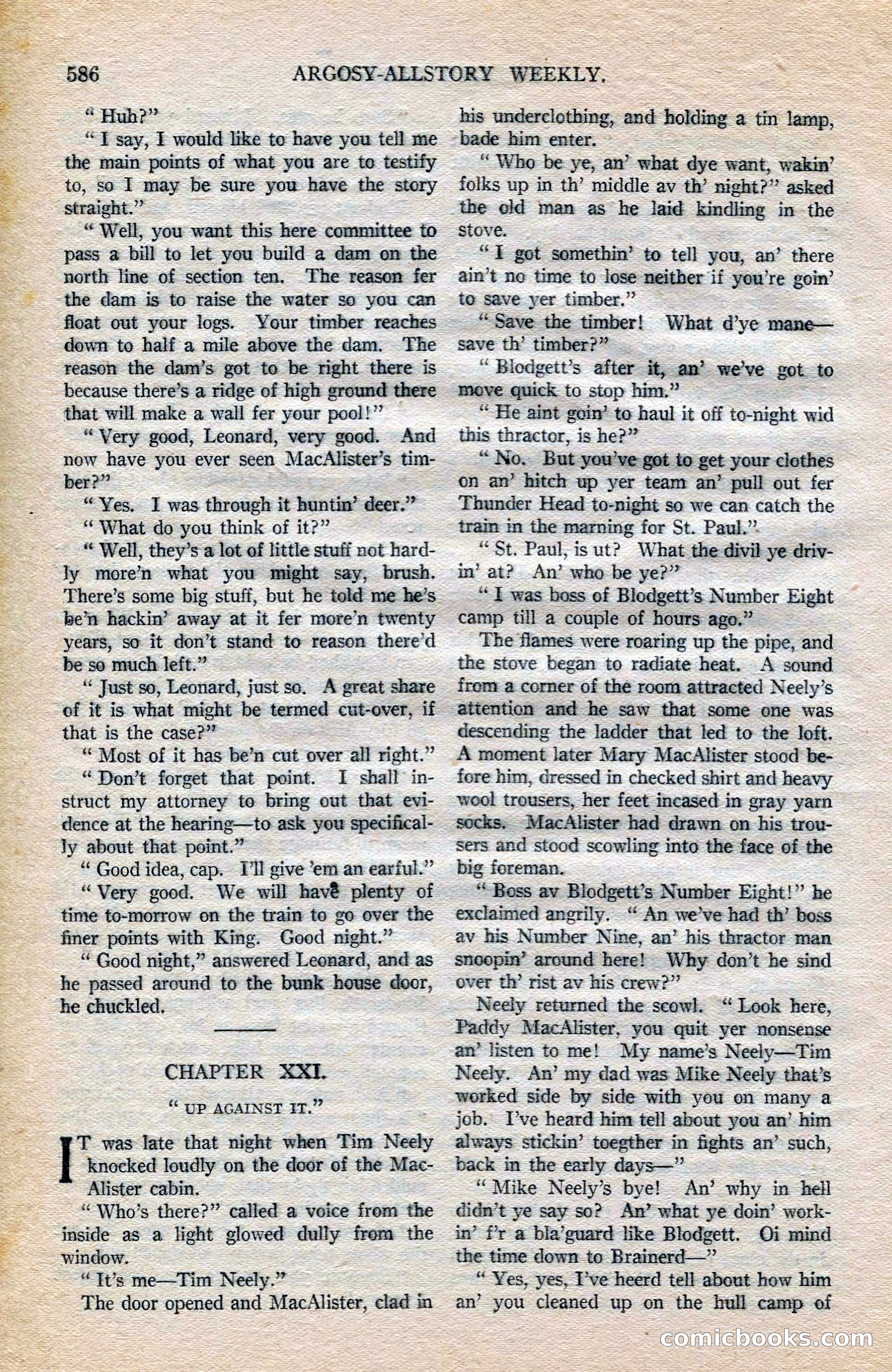 Argosy All-Story Weekly — page 116 of 172