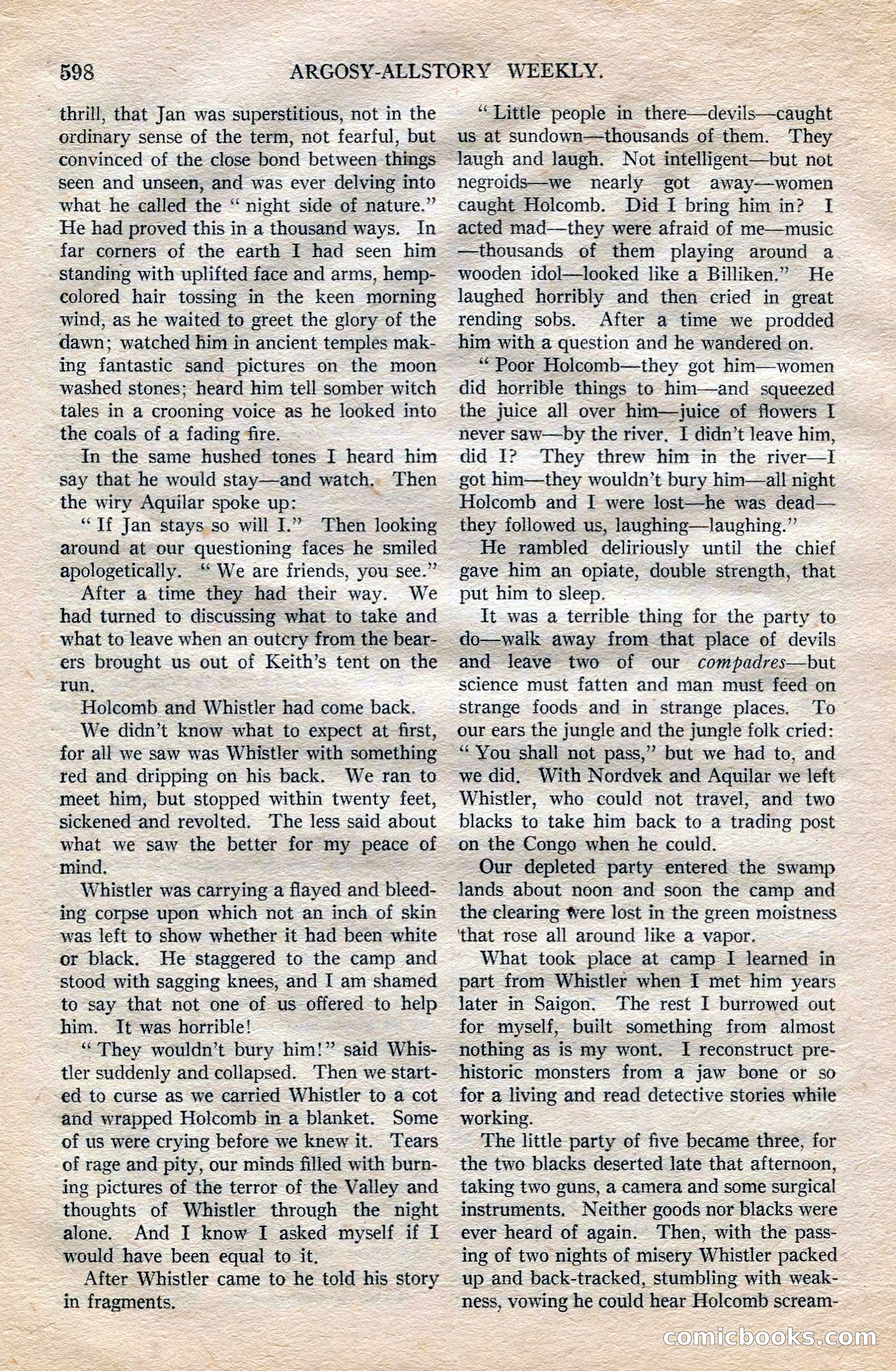 Argosy All-Story Weekly — page 128 of 172
