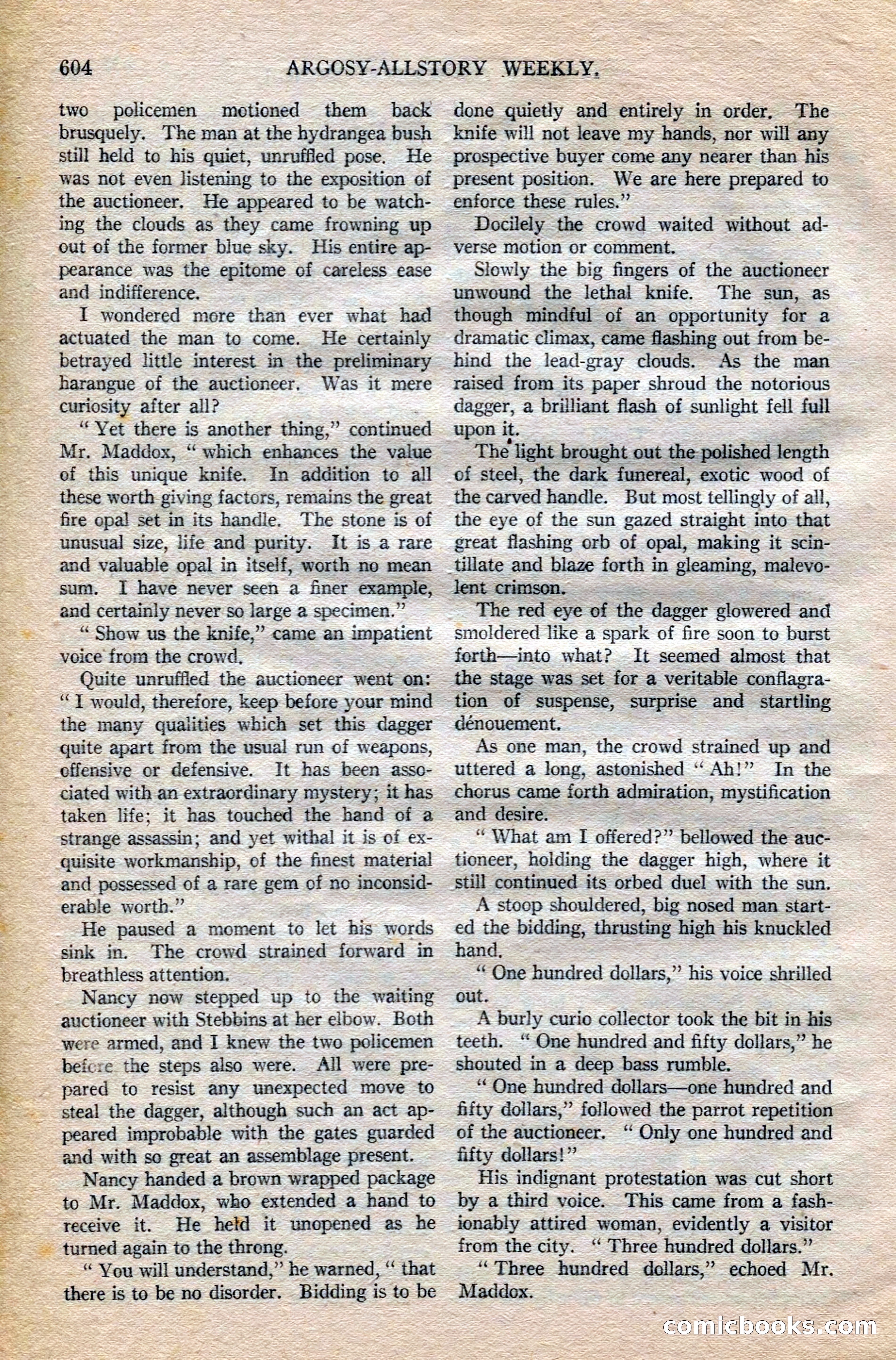Argosy All-Story Weekly — page 134 of 172