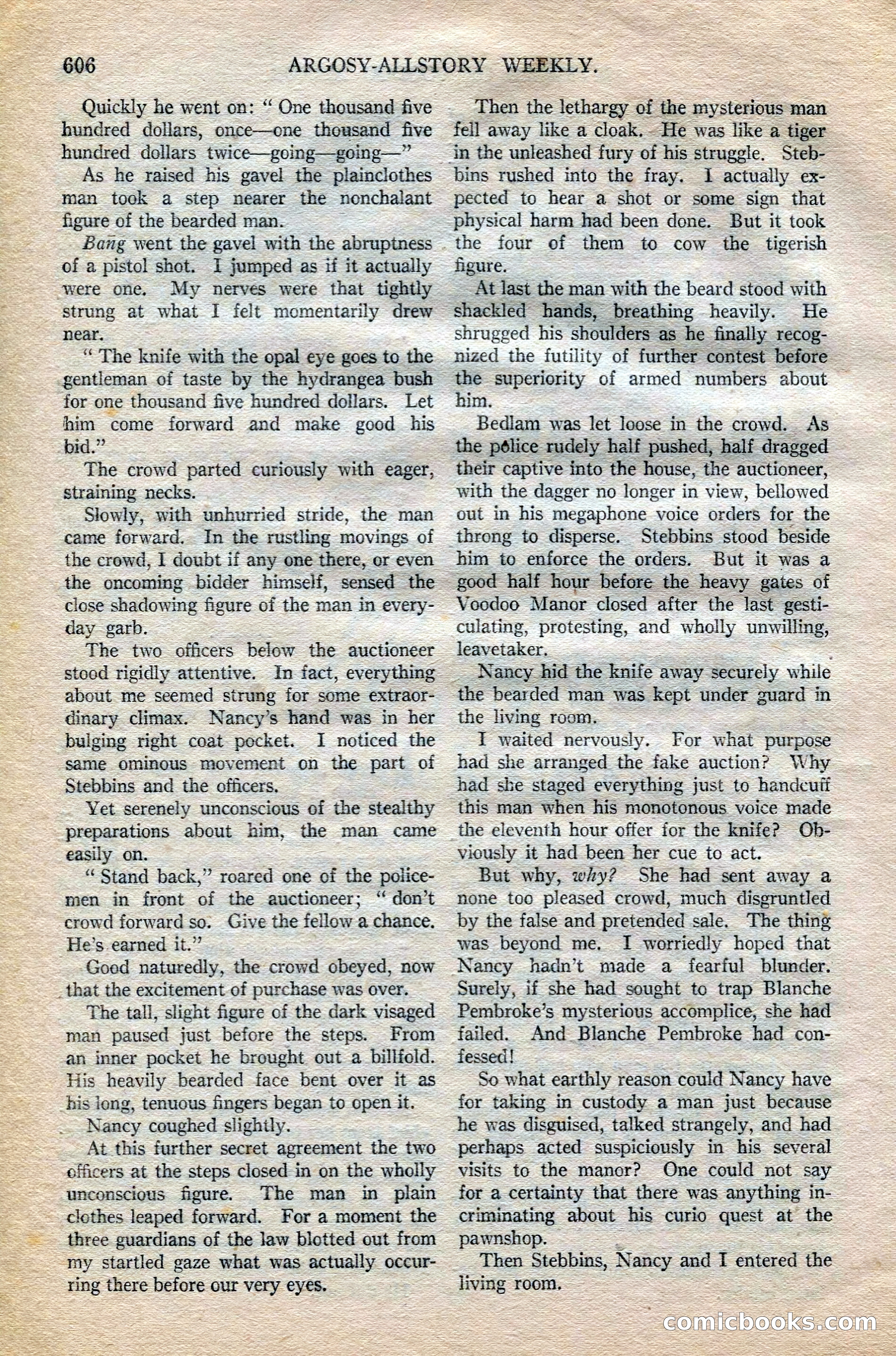 Argosy All-Story Weekly — page 136 of 172