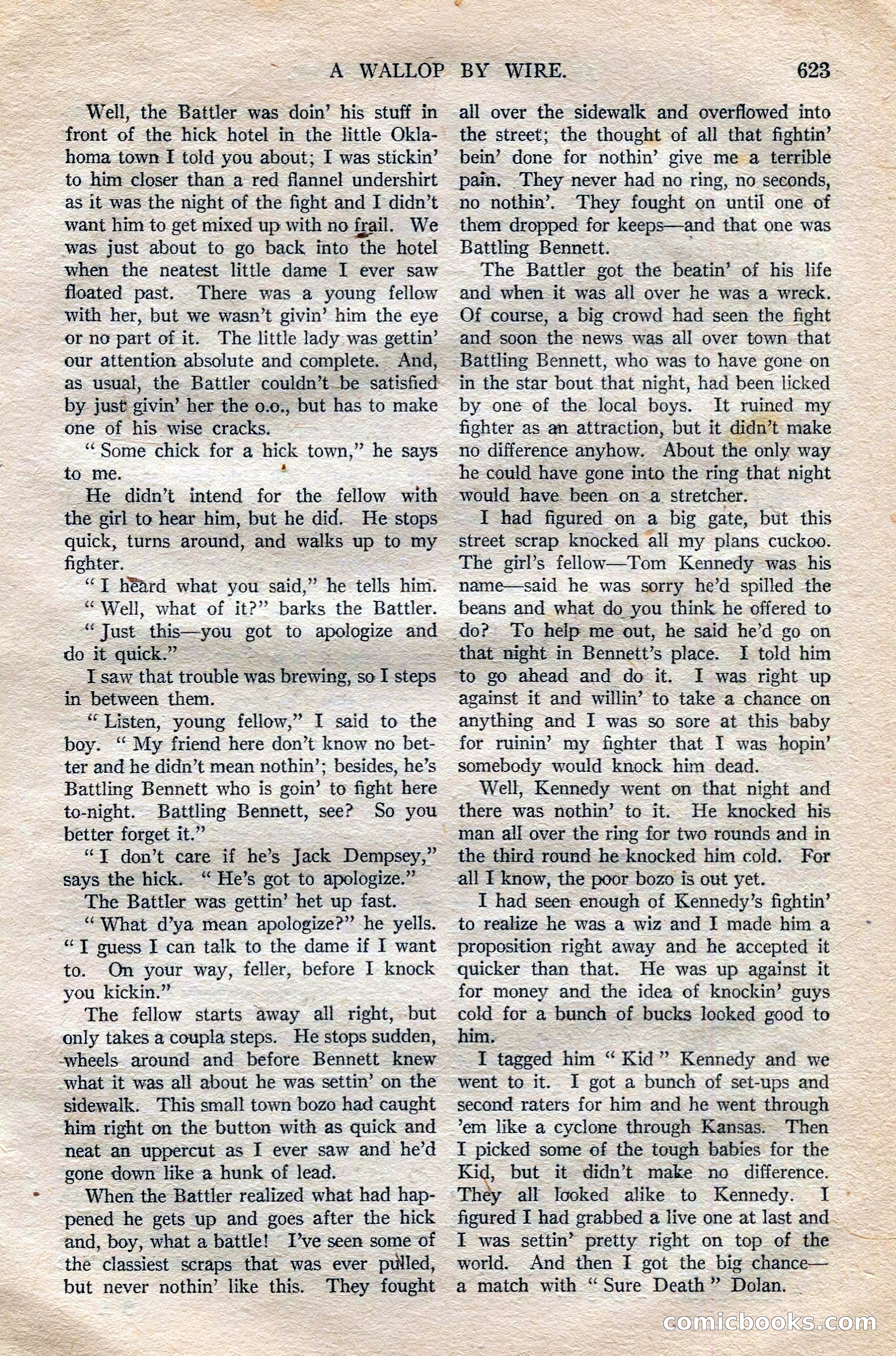 Argosy All-Story Weekly — page 153 of 172