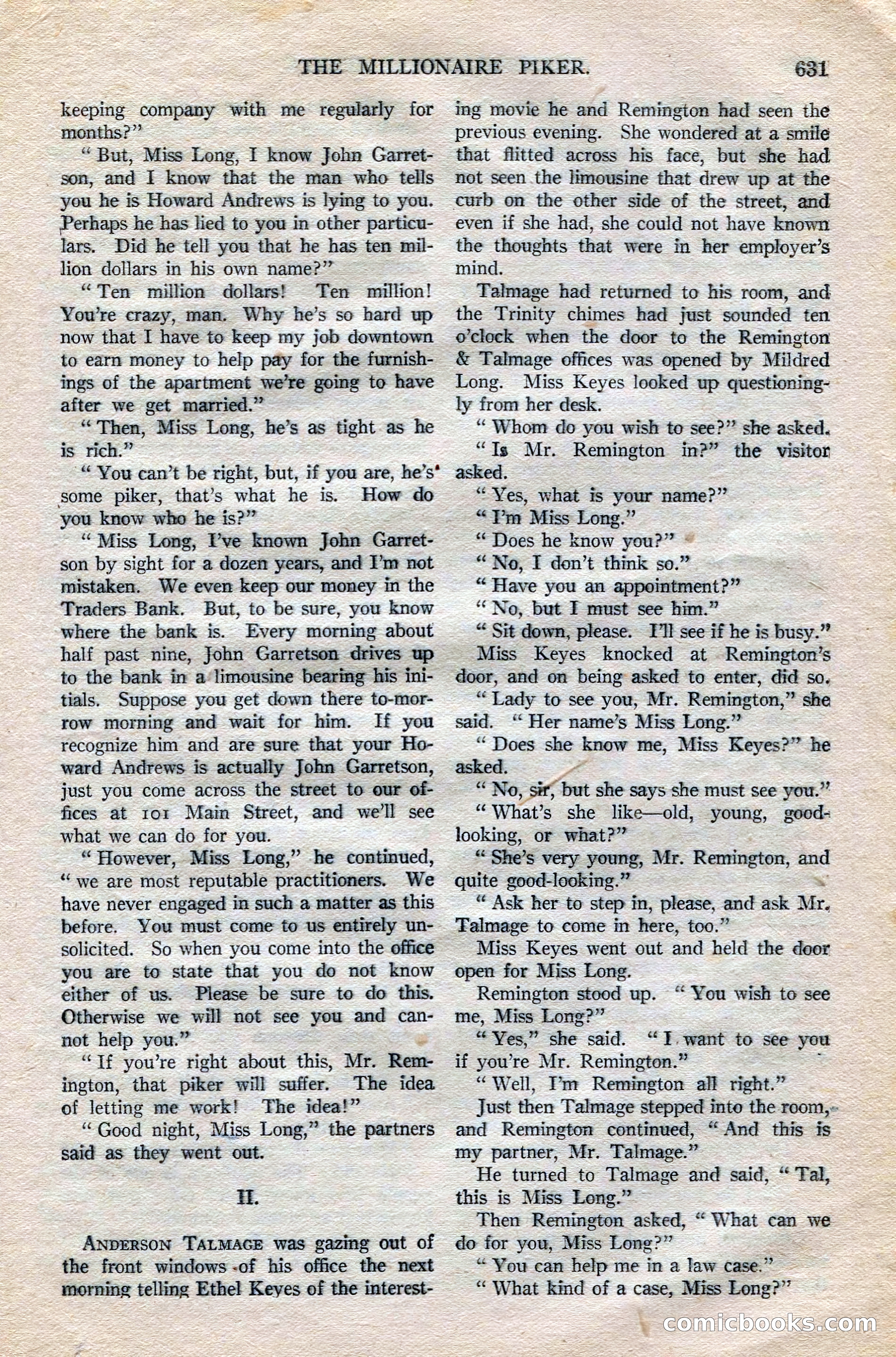 Argosy All-Story Weekly — page 161 of 172