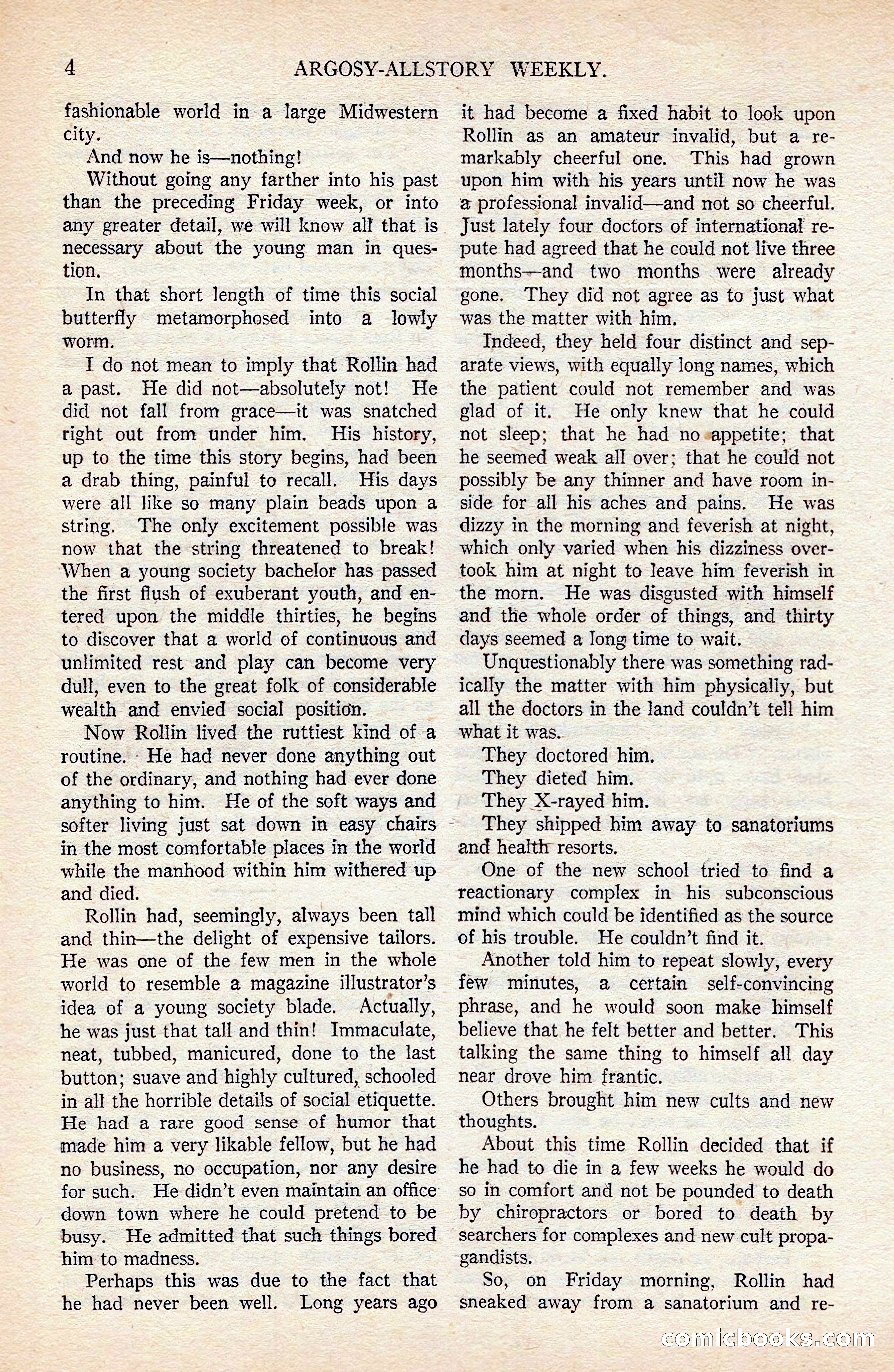 Argosy All-Story Weekly — page 14 of 176
