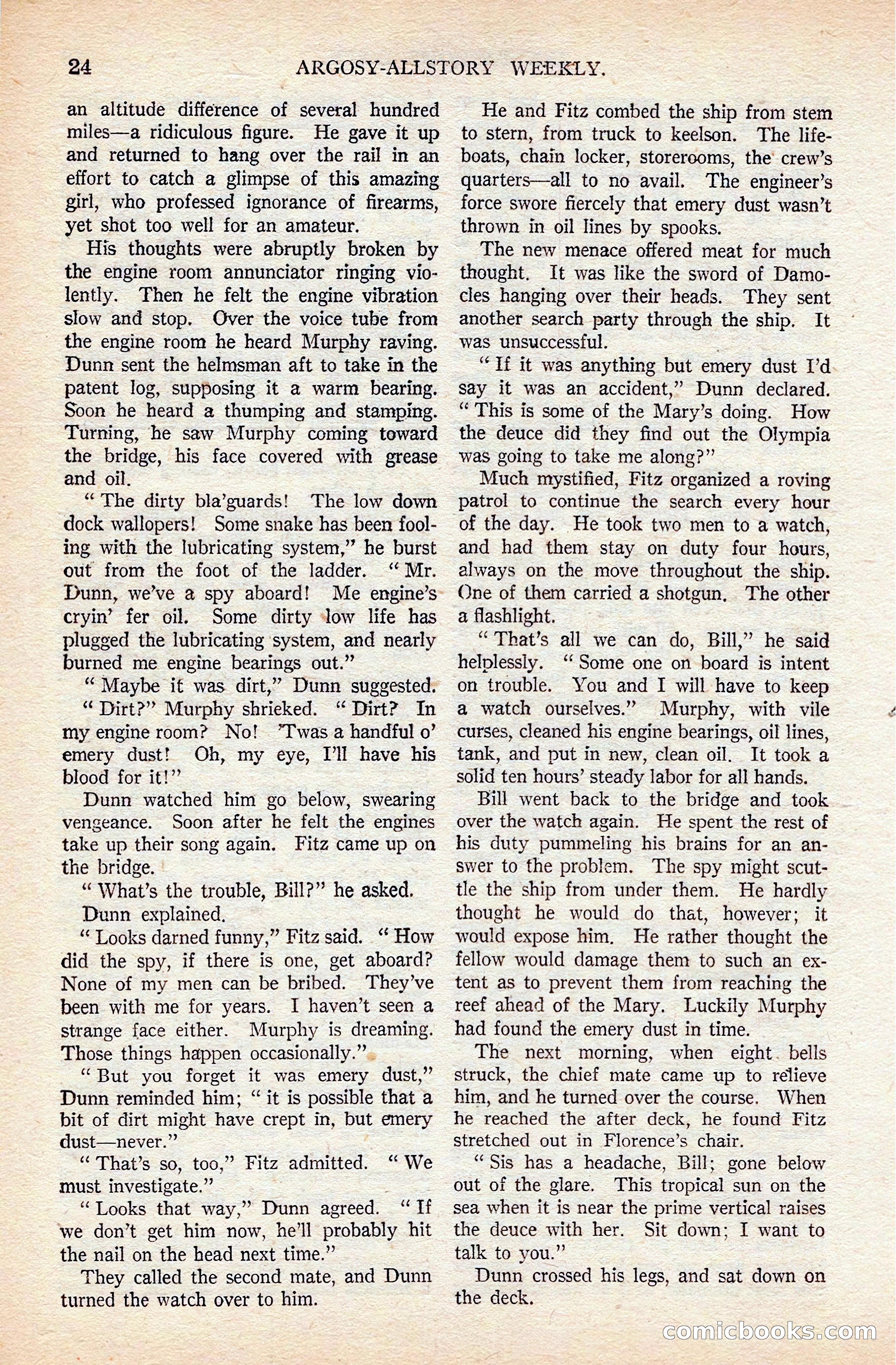 Argosy All-Story Weekly — page 34 of 176
