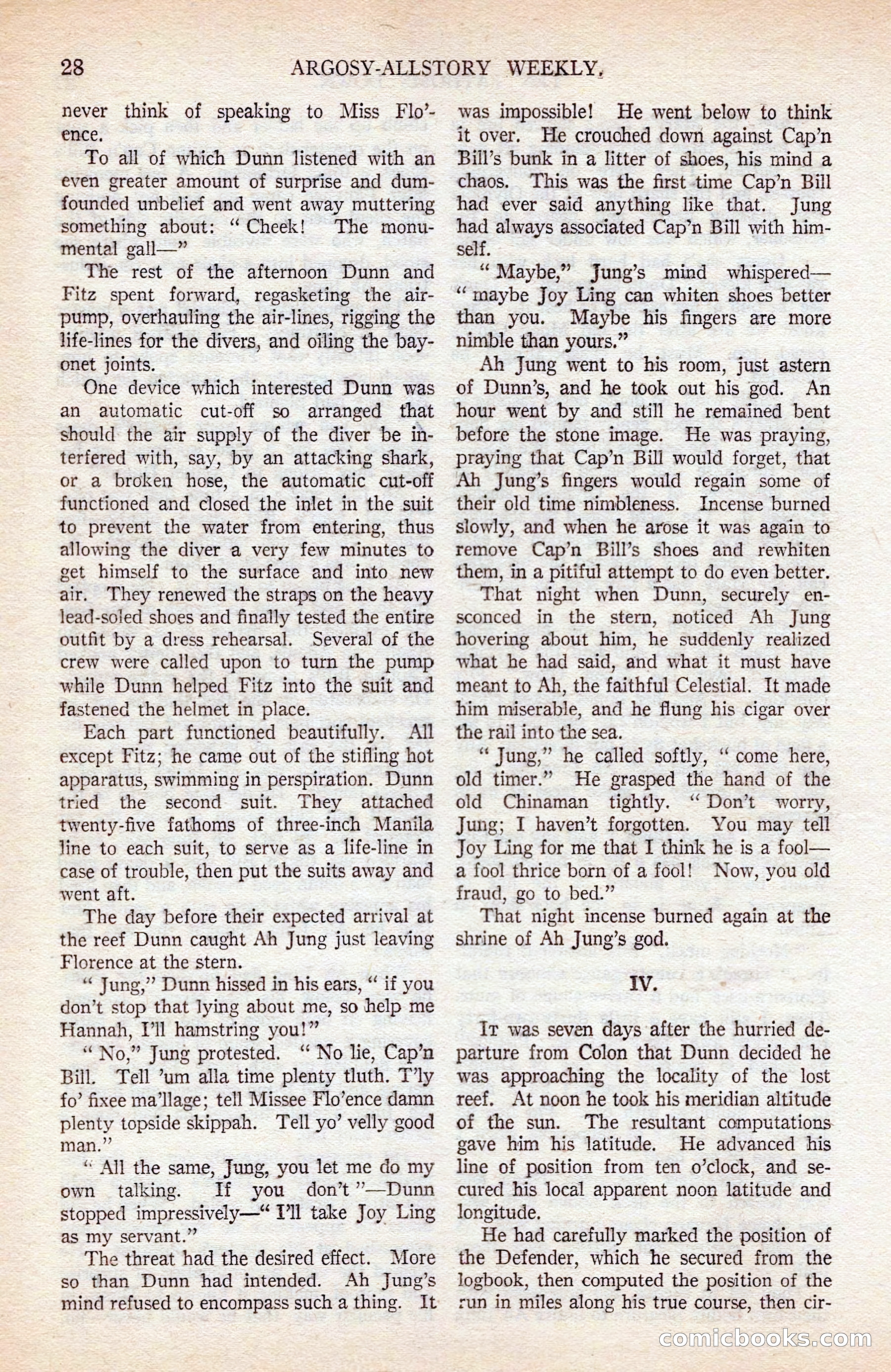 Argosy All-Story Weekly — page 36 of 176