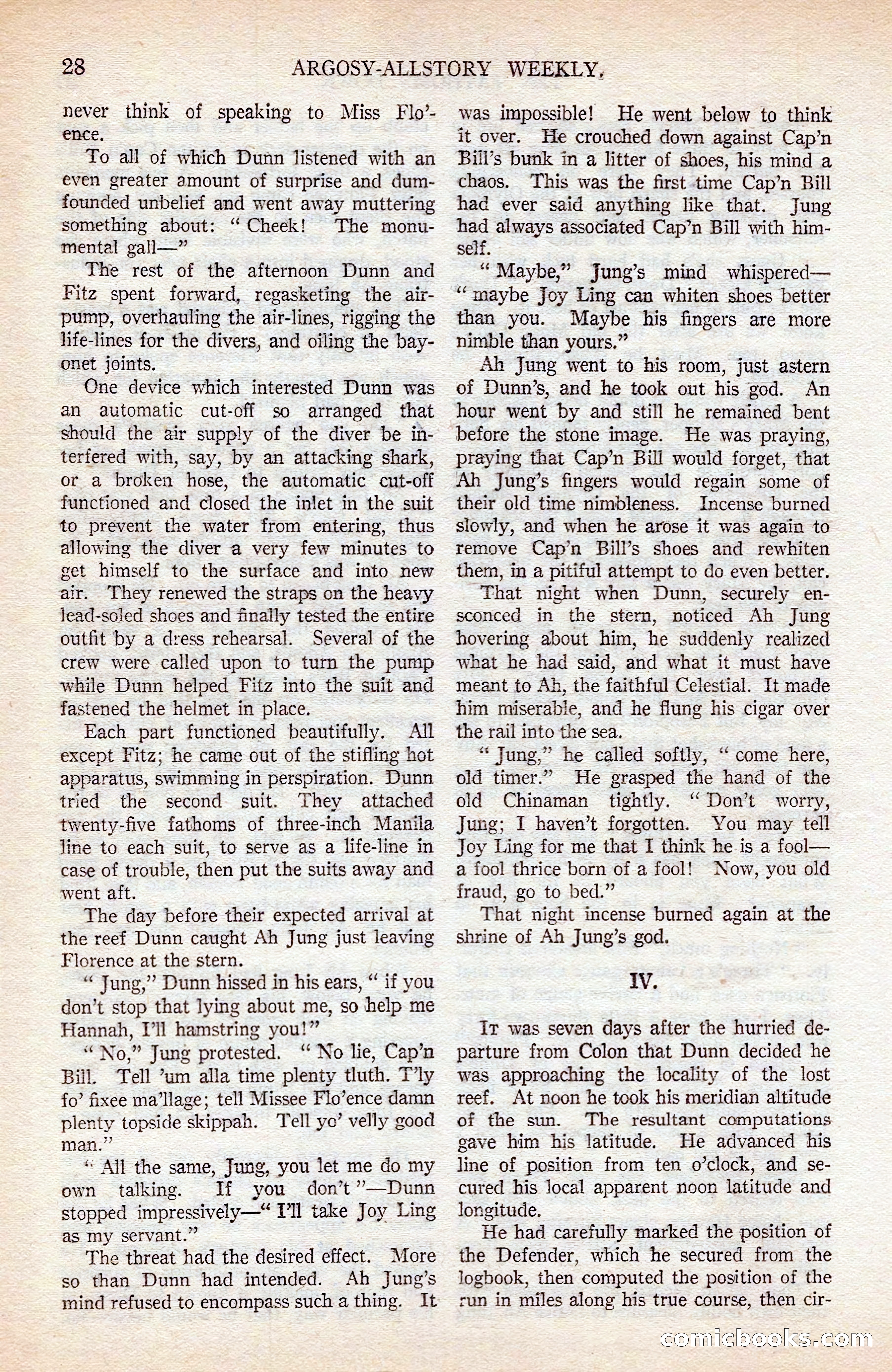 Argosy All-Story Weekly — page 38 of 176