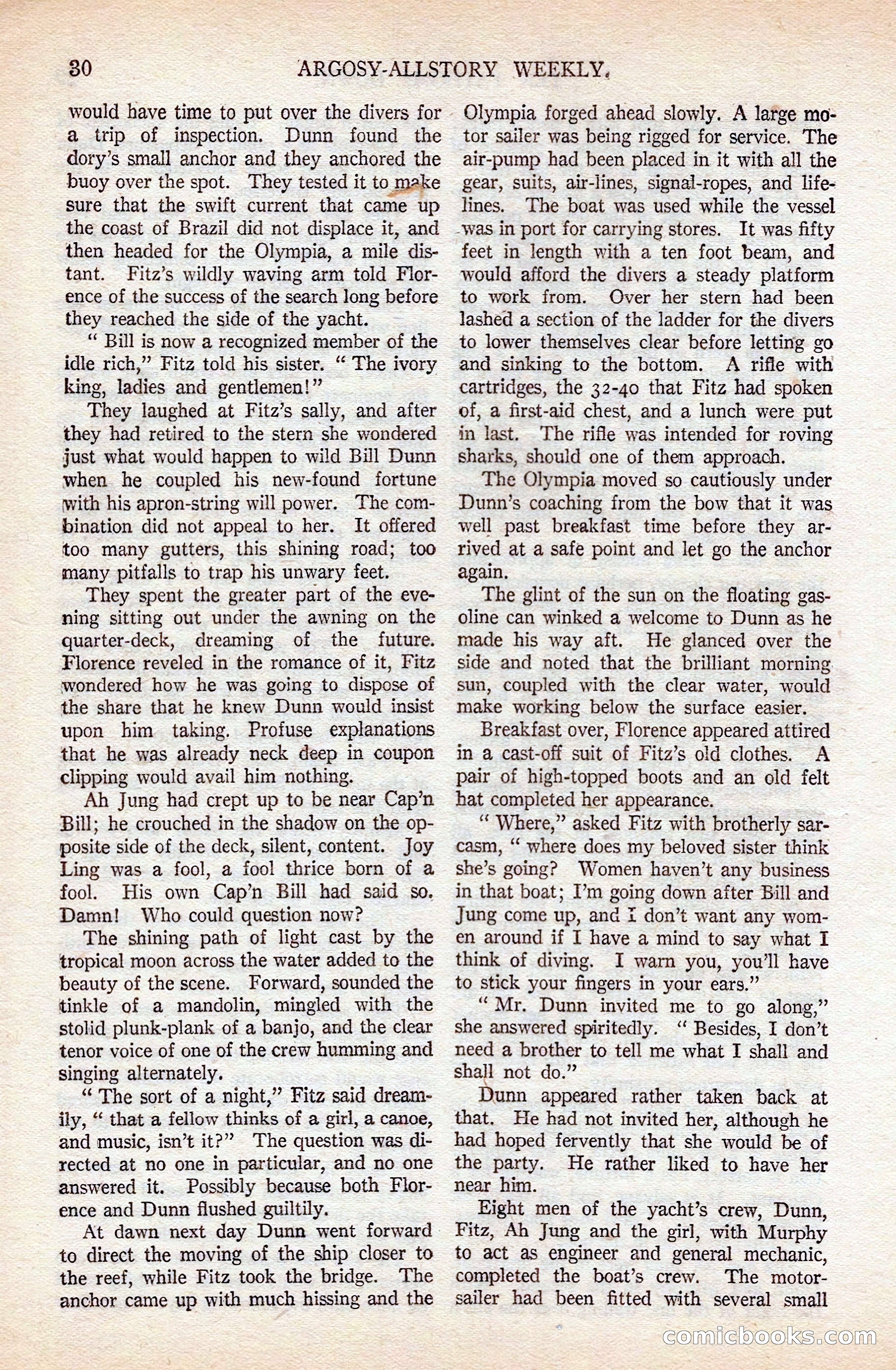 Argosy All-Story Weekly — page 40 of 176
