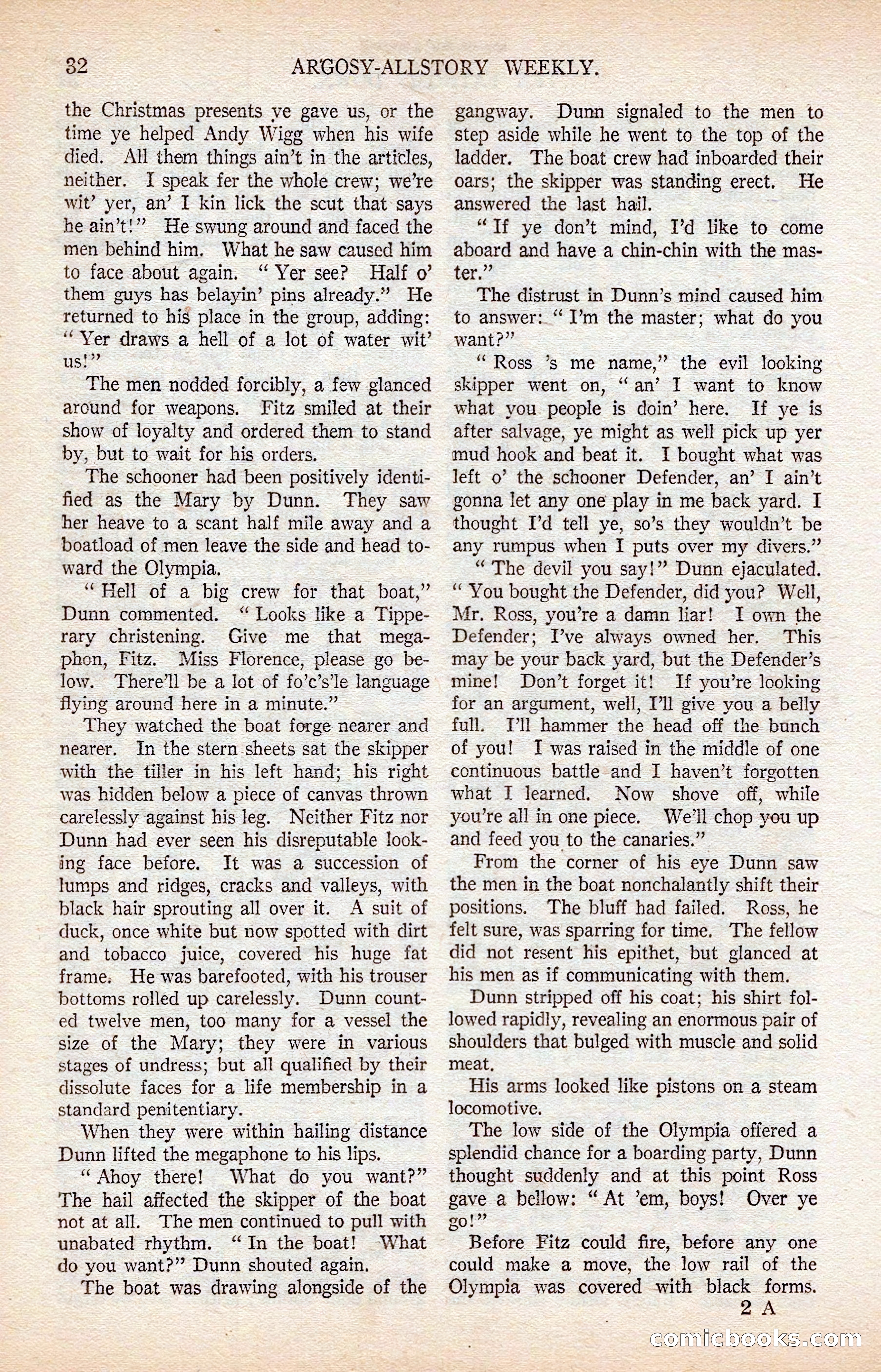 Argosy All-Story Weekly — page 42 of 176