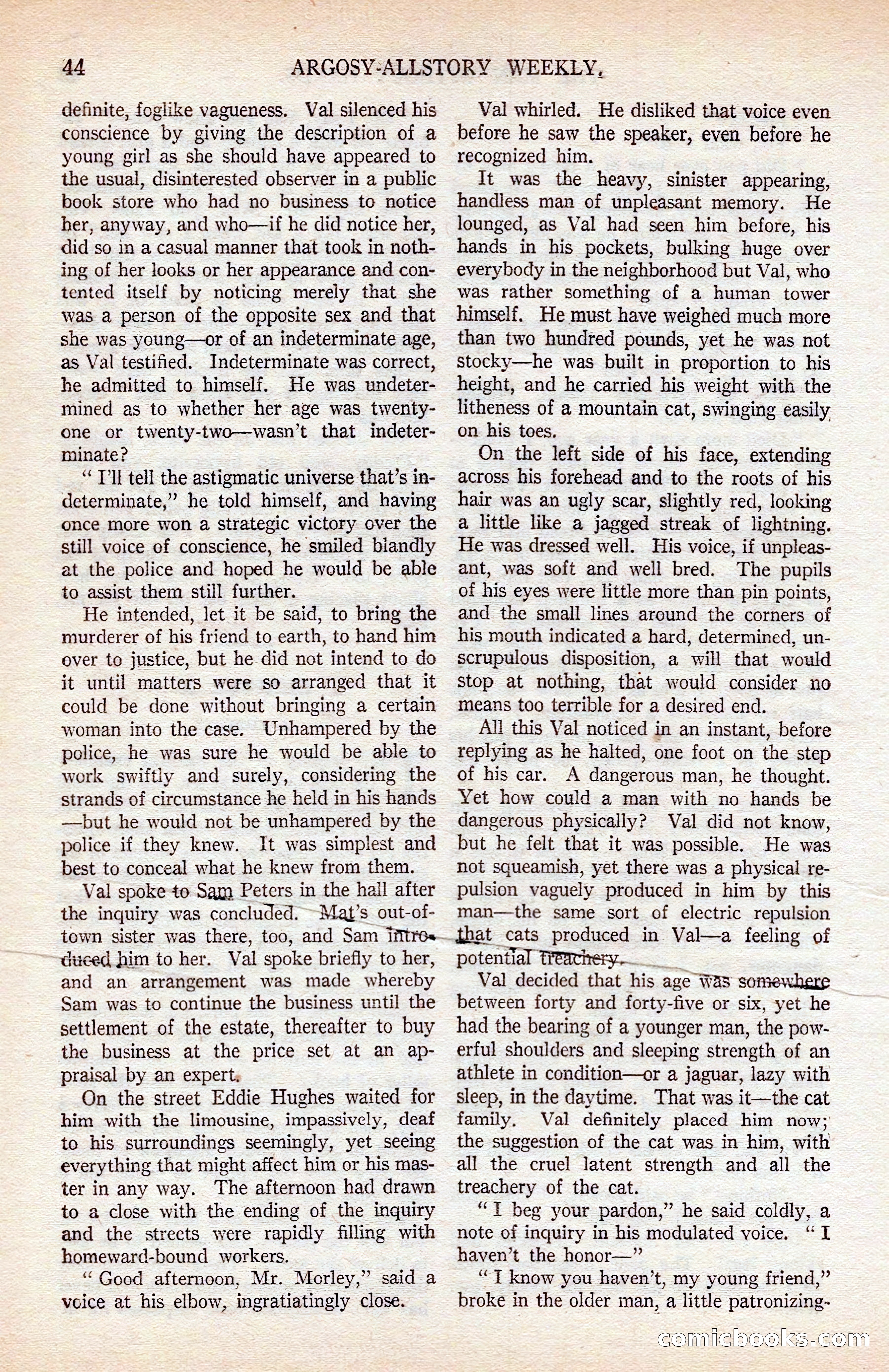Argosy All-Story Weekly — page 54 of 176