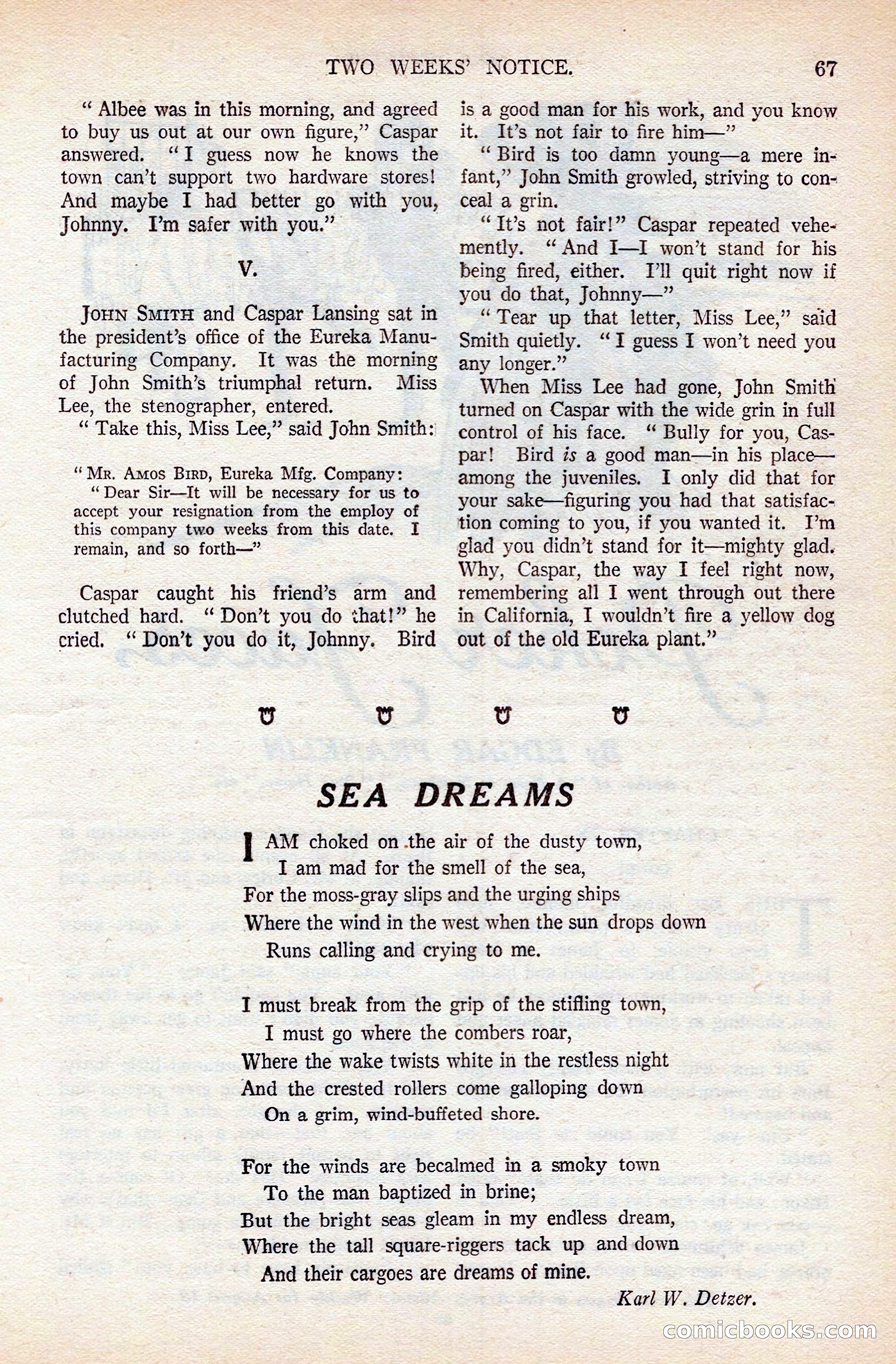 Argosy All-Story Weekly — page 77 of 176