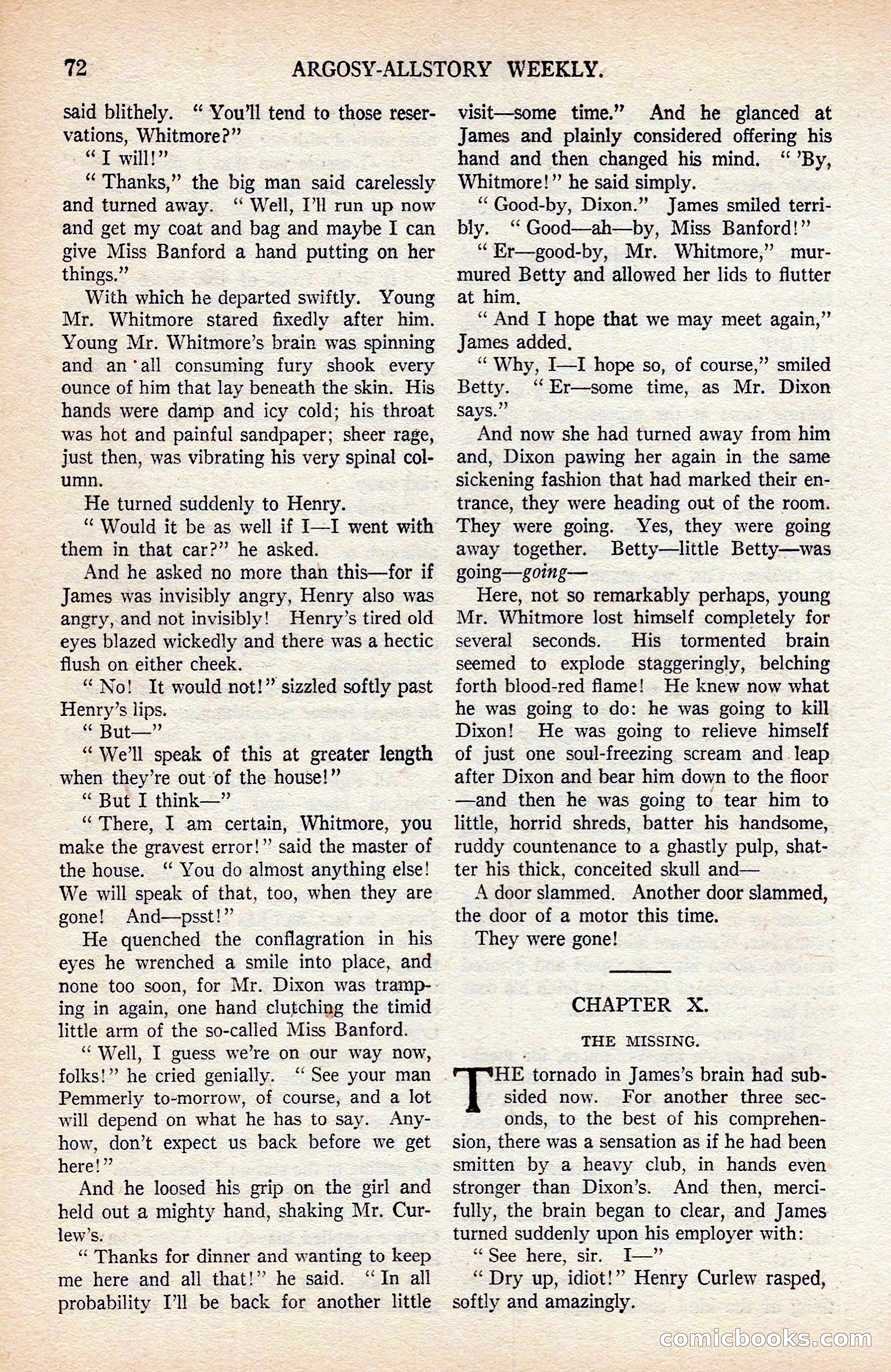 Argosy All-Story Weekly — page 82 of 176