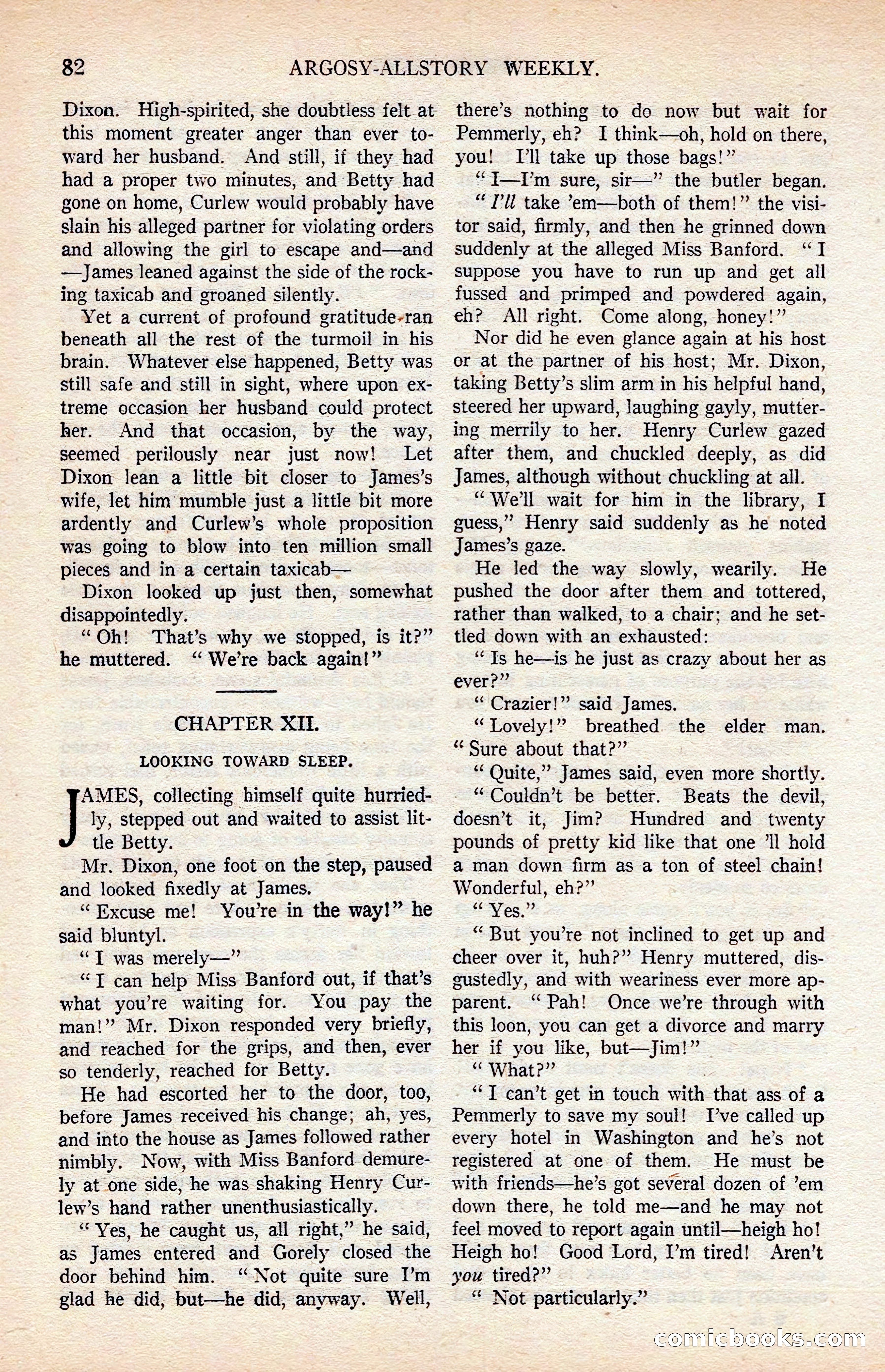 Argosy All-Story Weekly — page 92 of 176