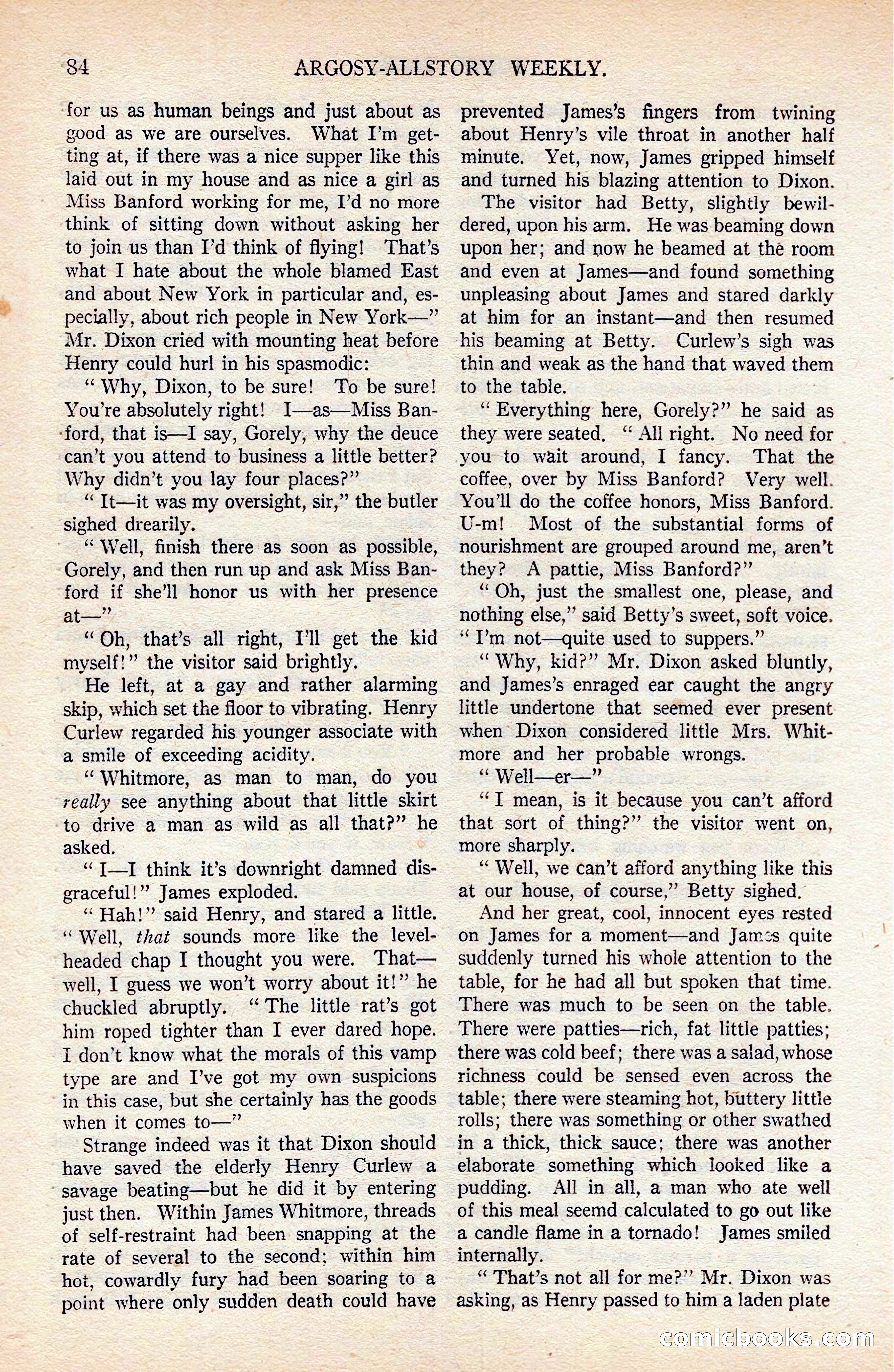 Argosy All-Story Weekly — page 94 of 176