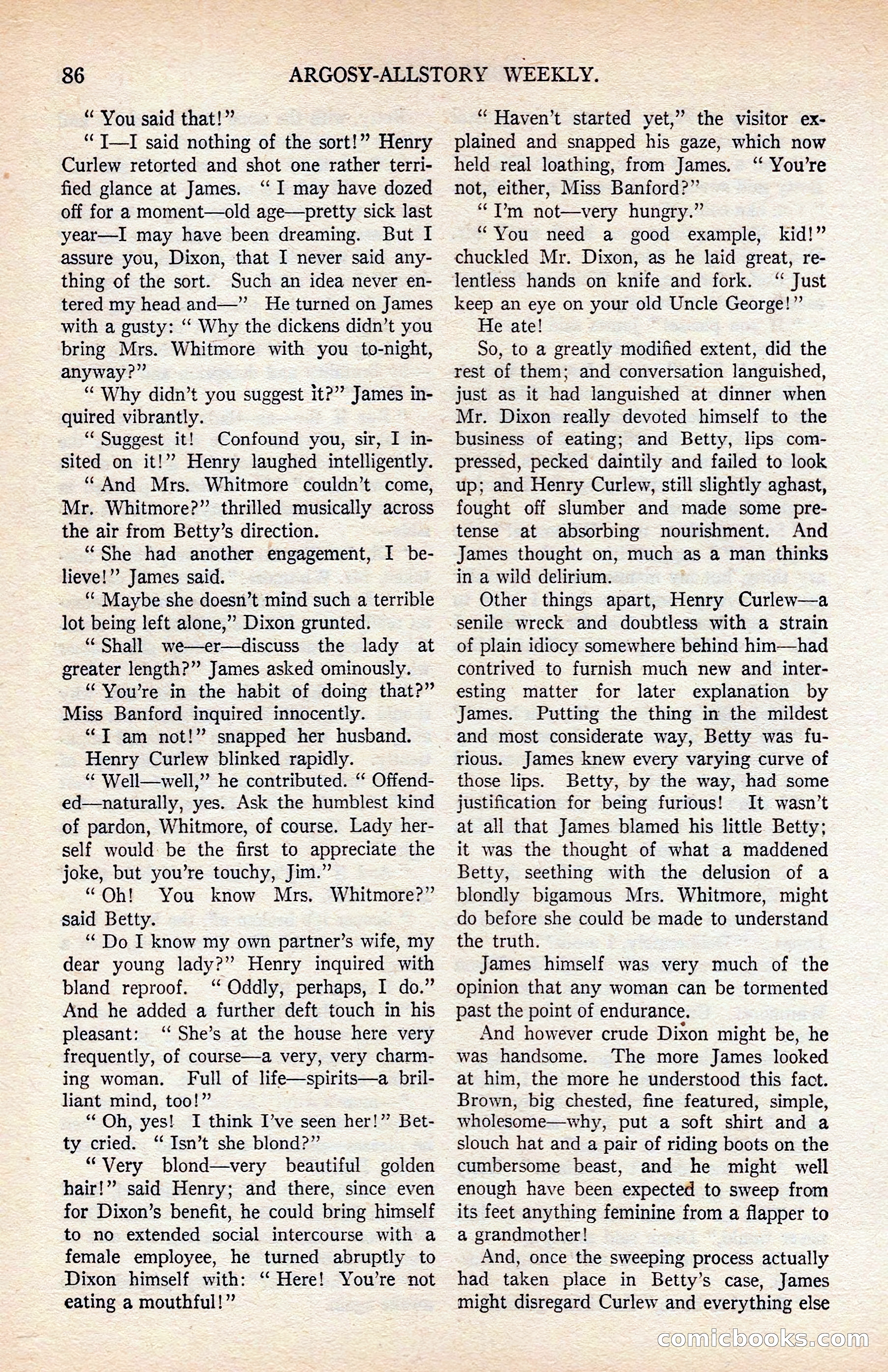 Argosy All-Story Weekly — page 96 of 176