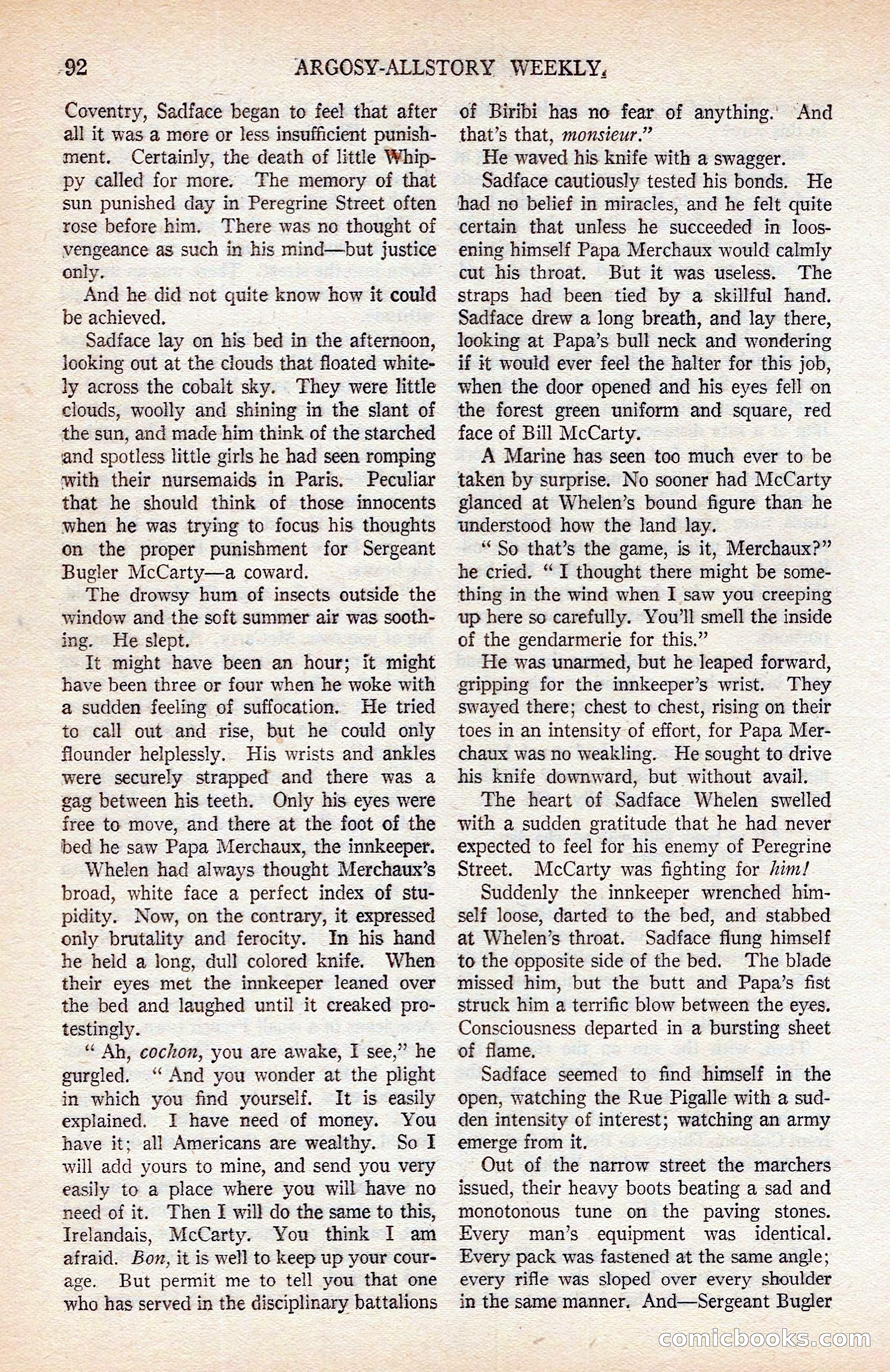 Argosy All-Story Weekly — page 102 of 176