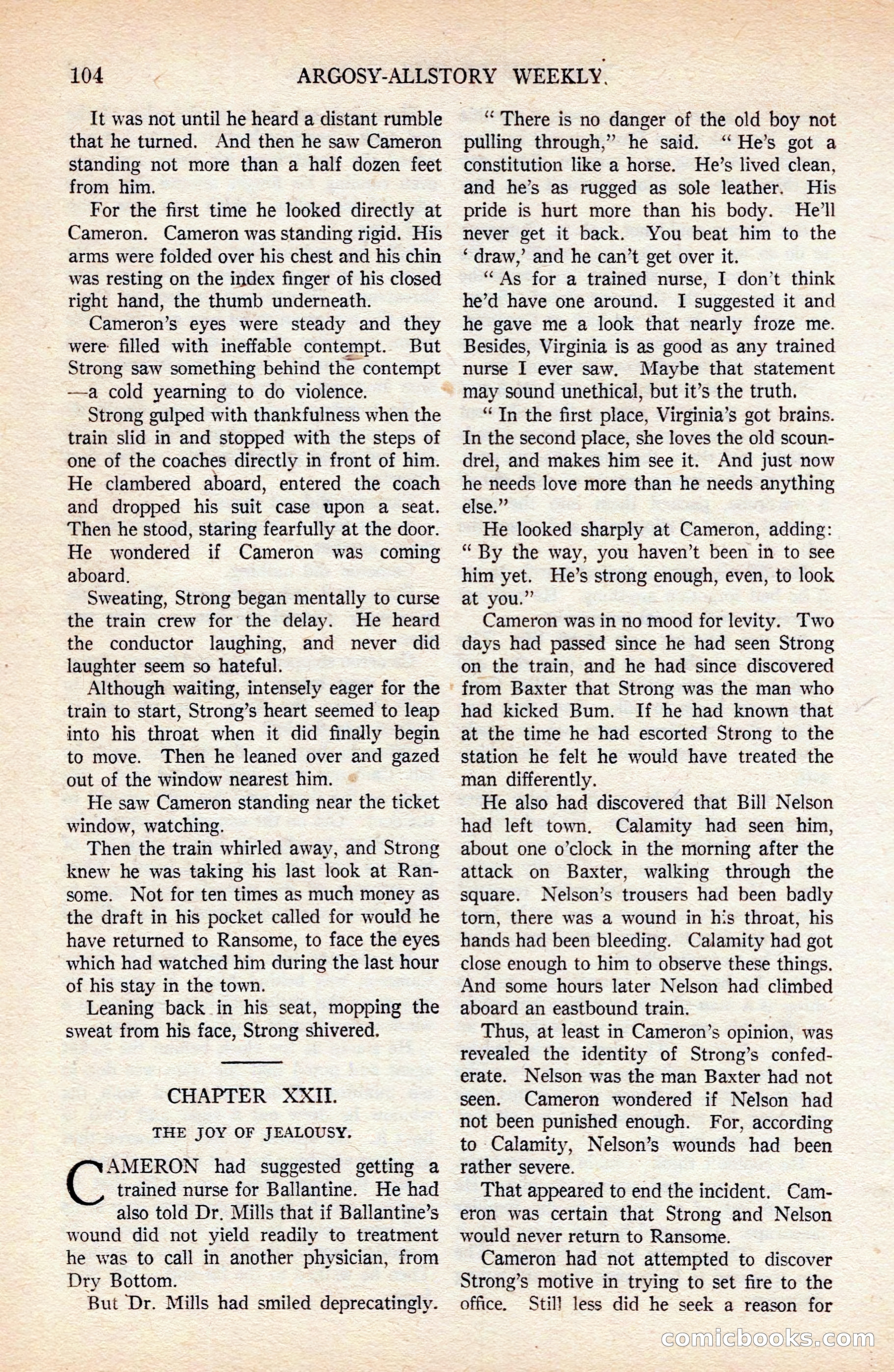 Argosy All-Story Weekly — page 114 of 176