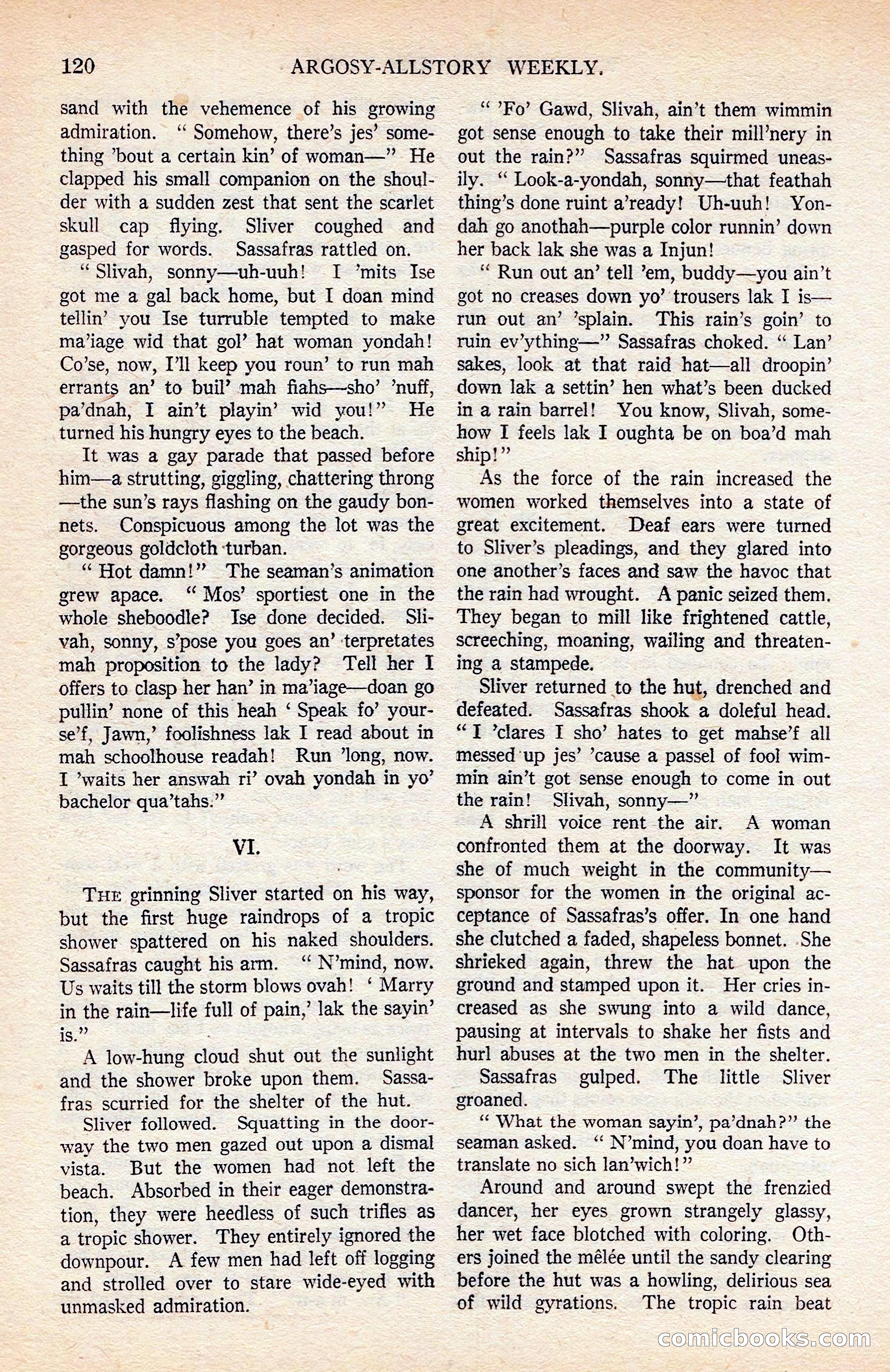Argosy All-Story Weekly — page 130 of 176