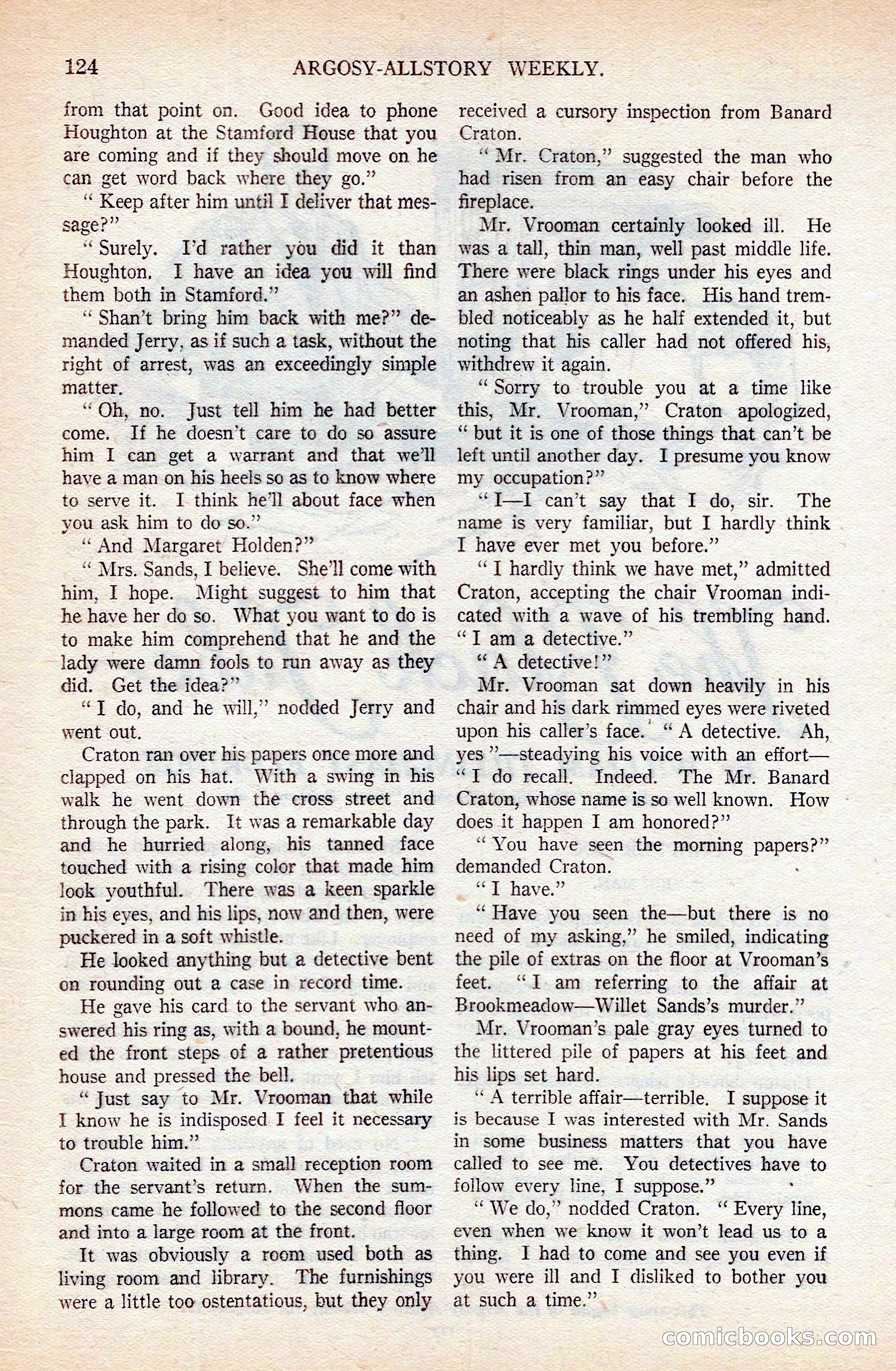 Argosy All-Story Weekly — page 134 of 176