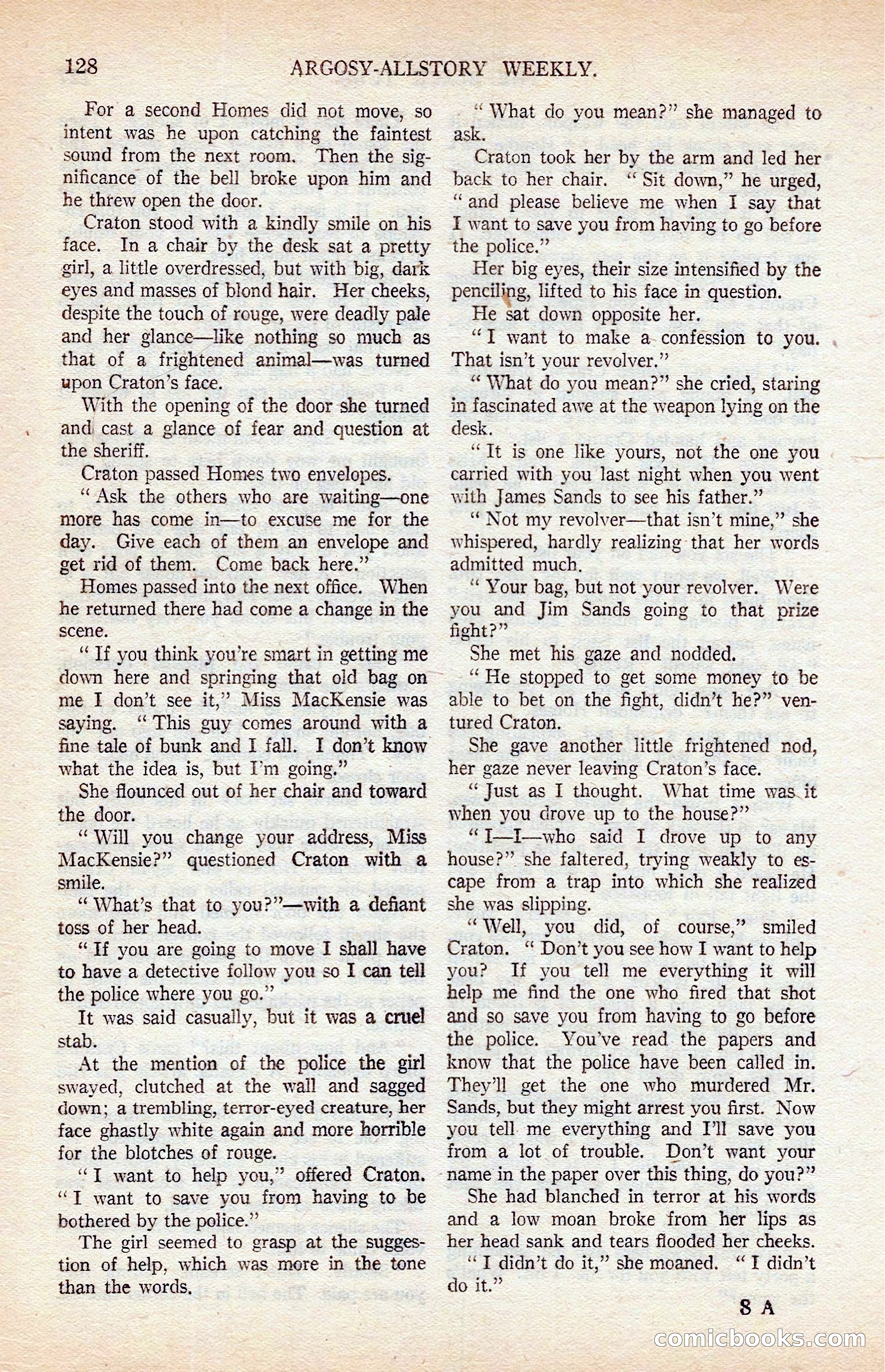 Argosy All-Story Weekly — page 138 of 176