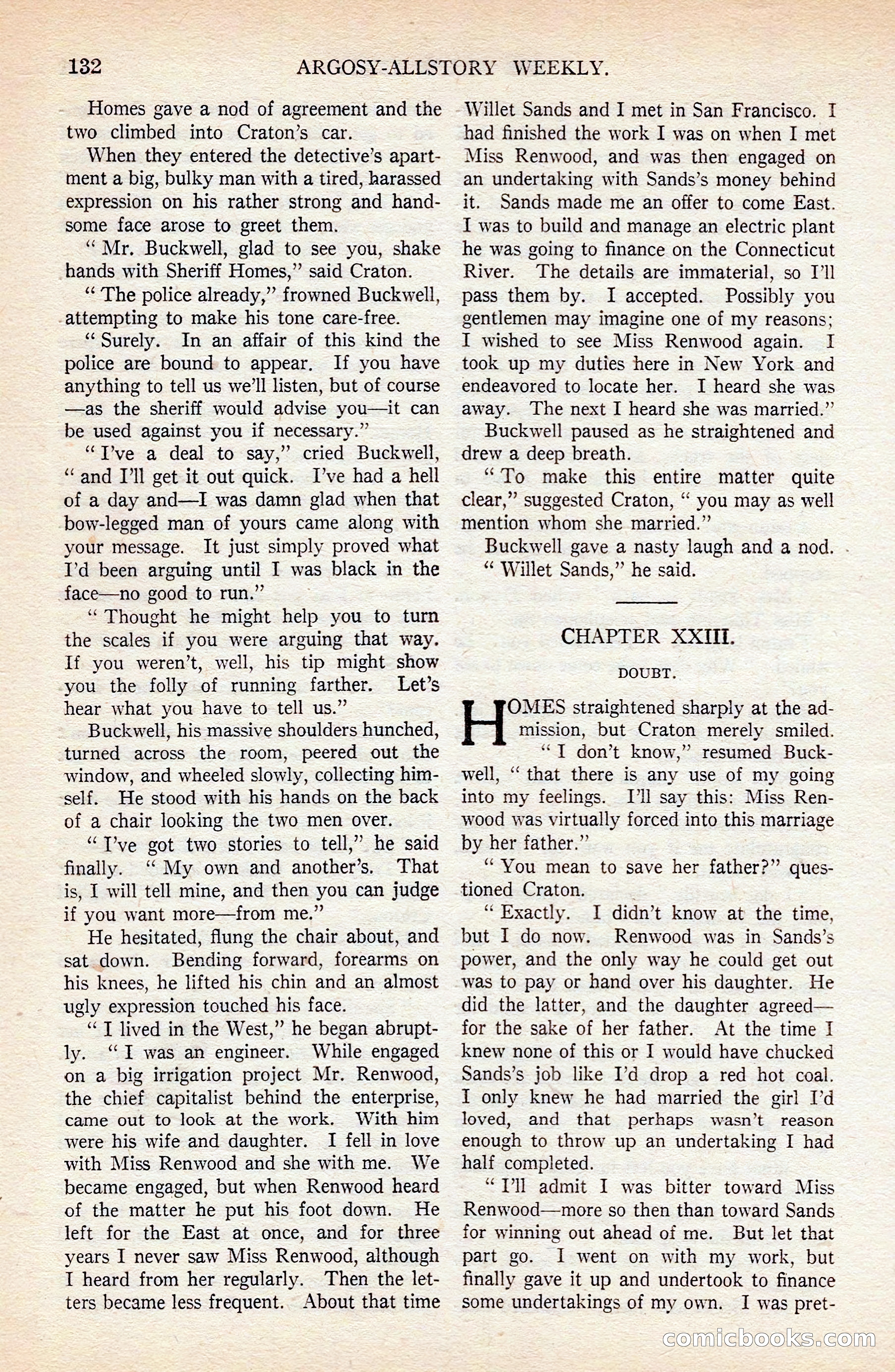 Argosy All-Story Weekly — page 142 of 176