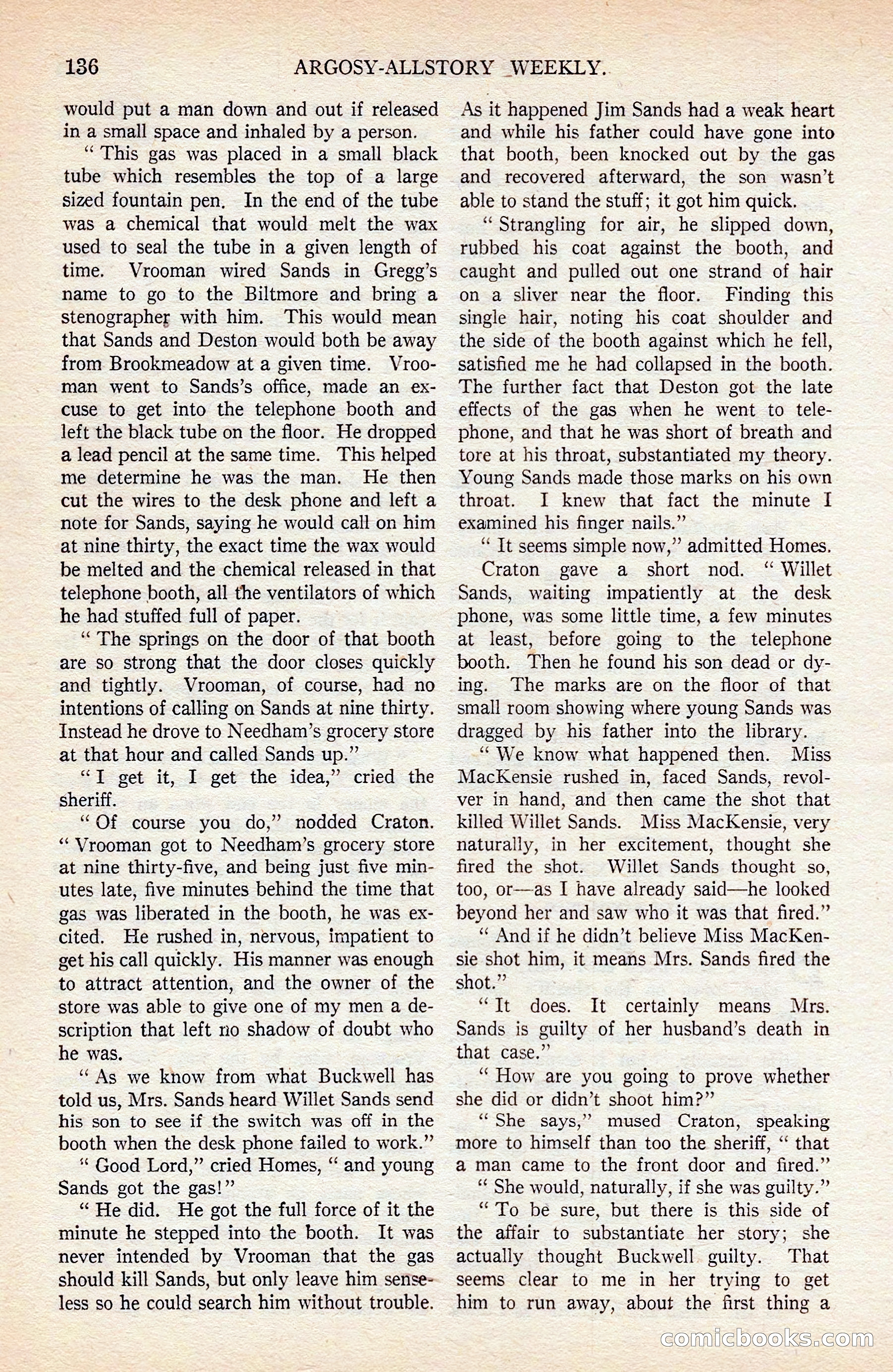 Argosy All-Story Weekly — page 146 of 176