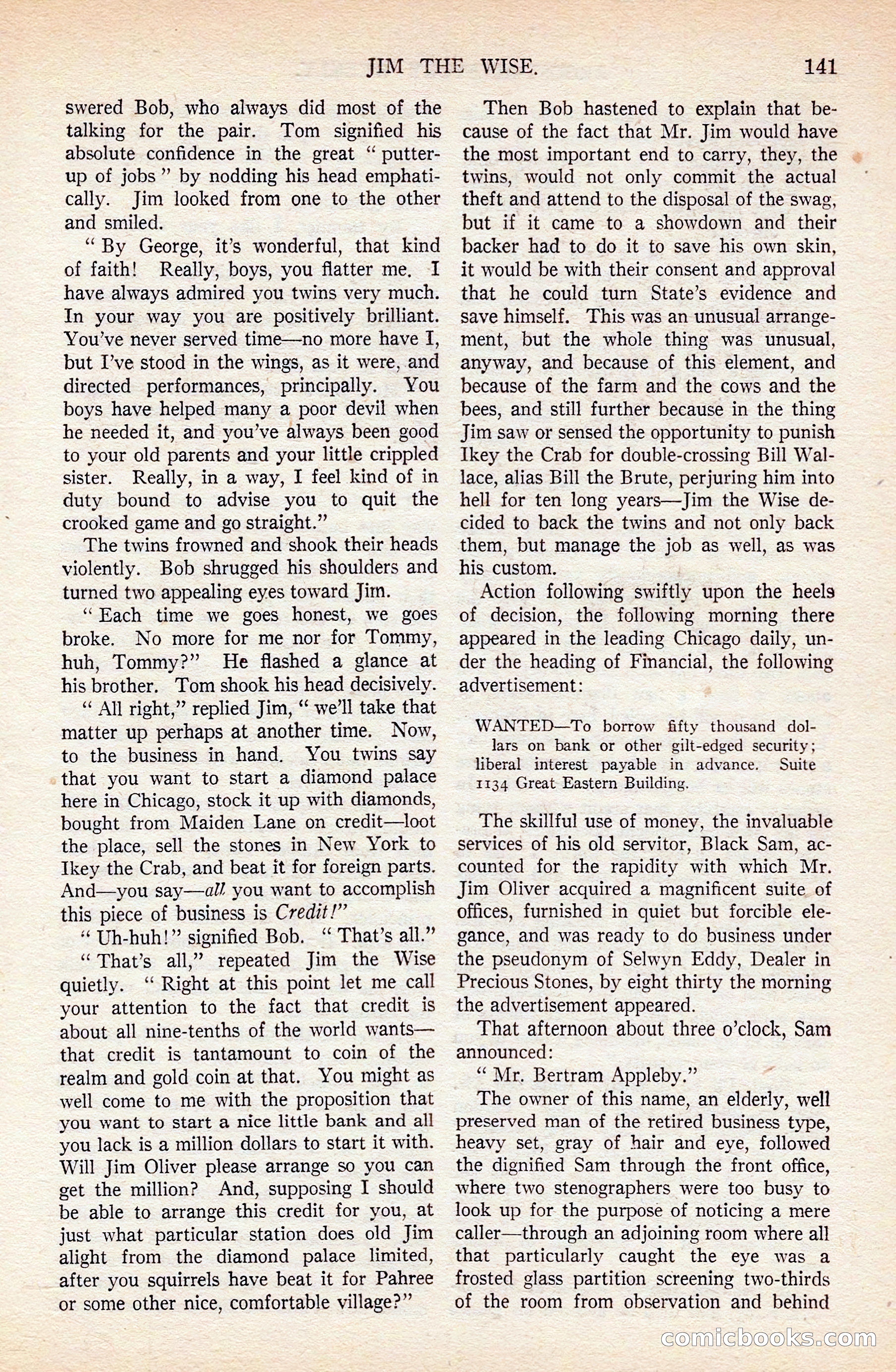 Argosy All-Story Weekly — page 151 of 176