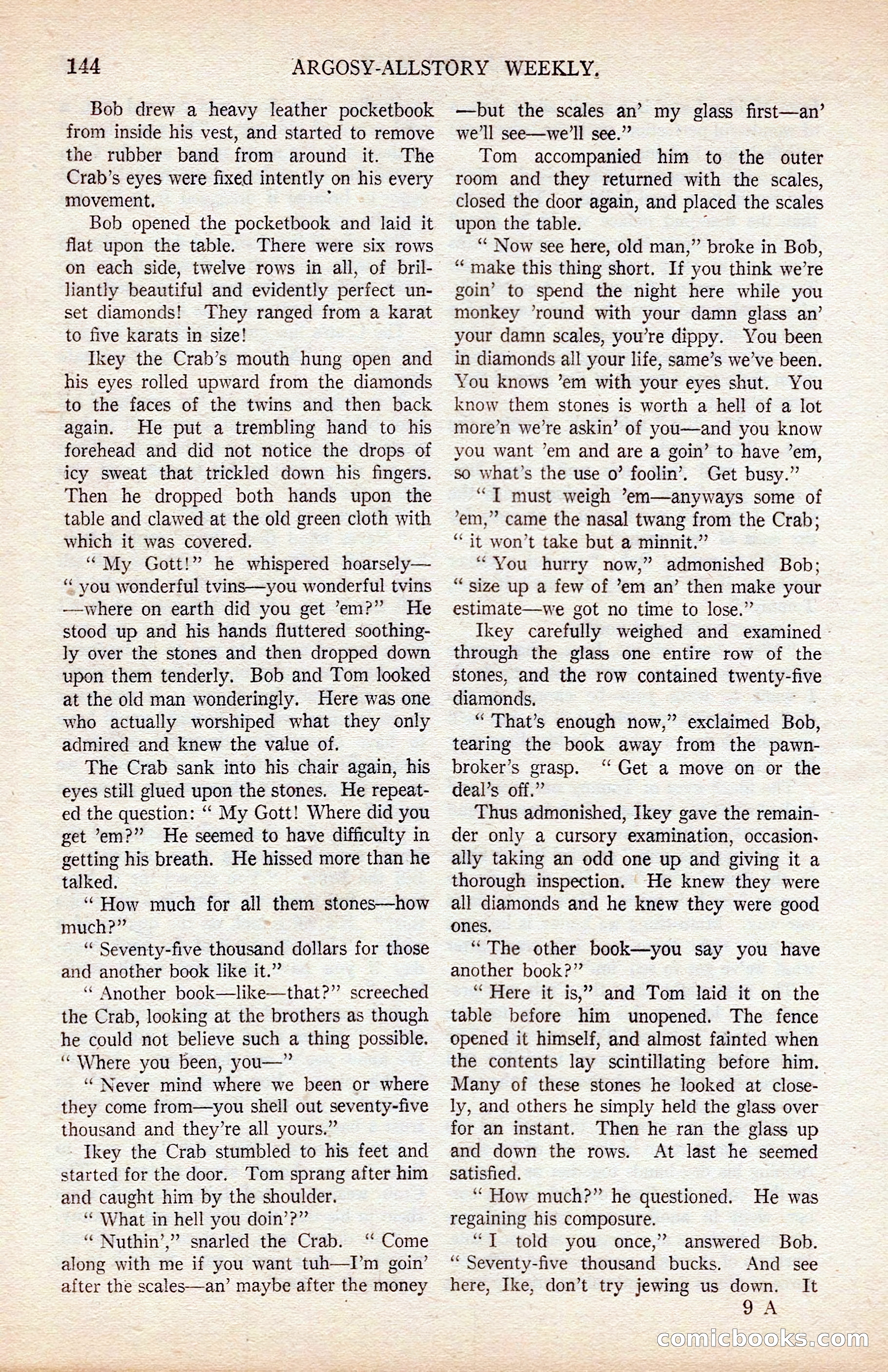 Argosy All-Story Weekly — page 154 of 176