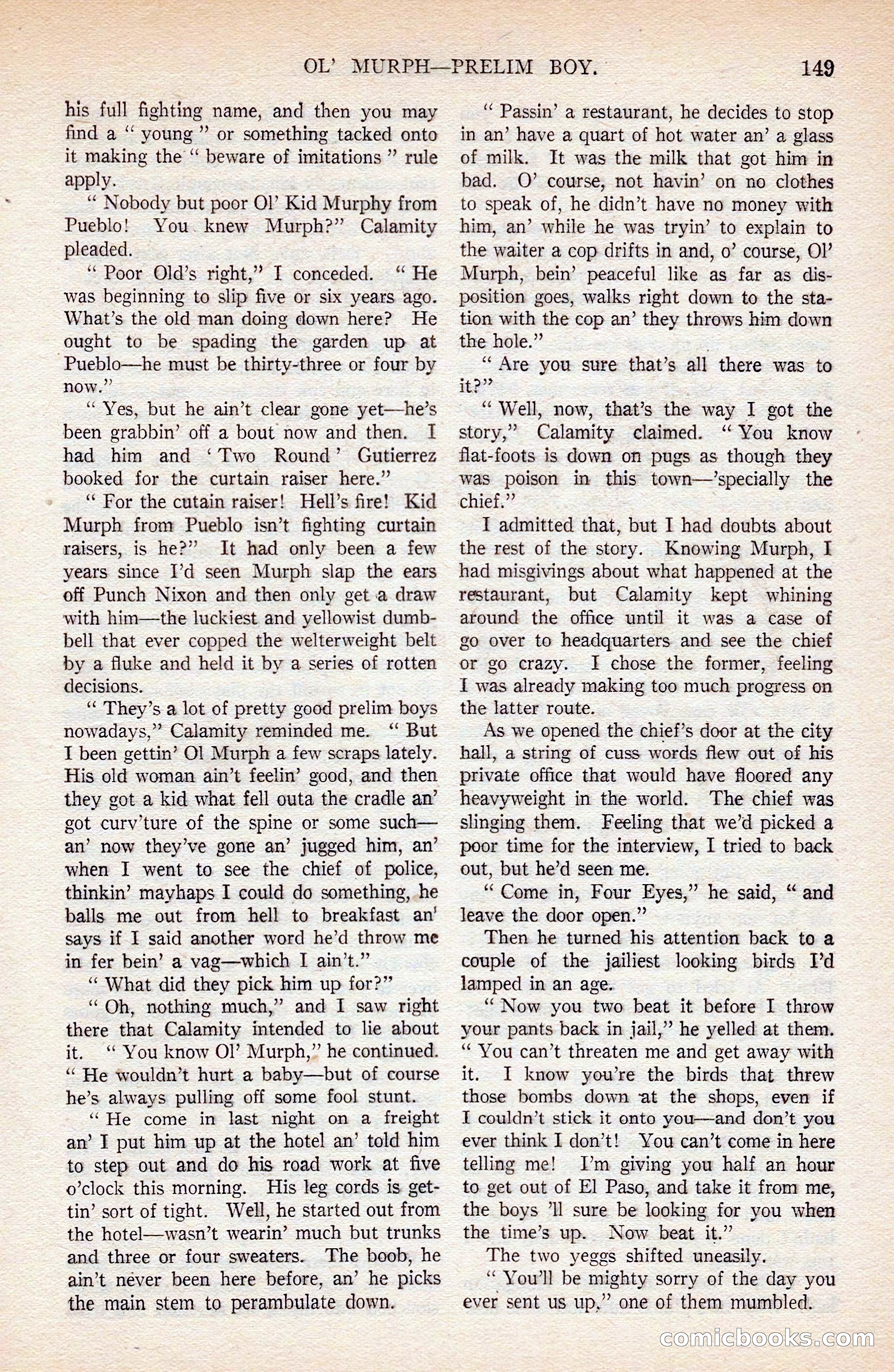 Argosy All-Story Weekly — page 159 of 176