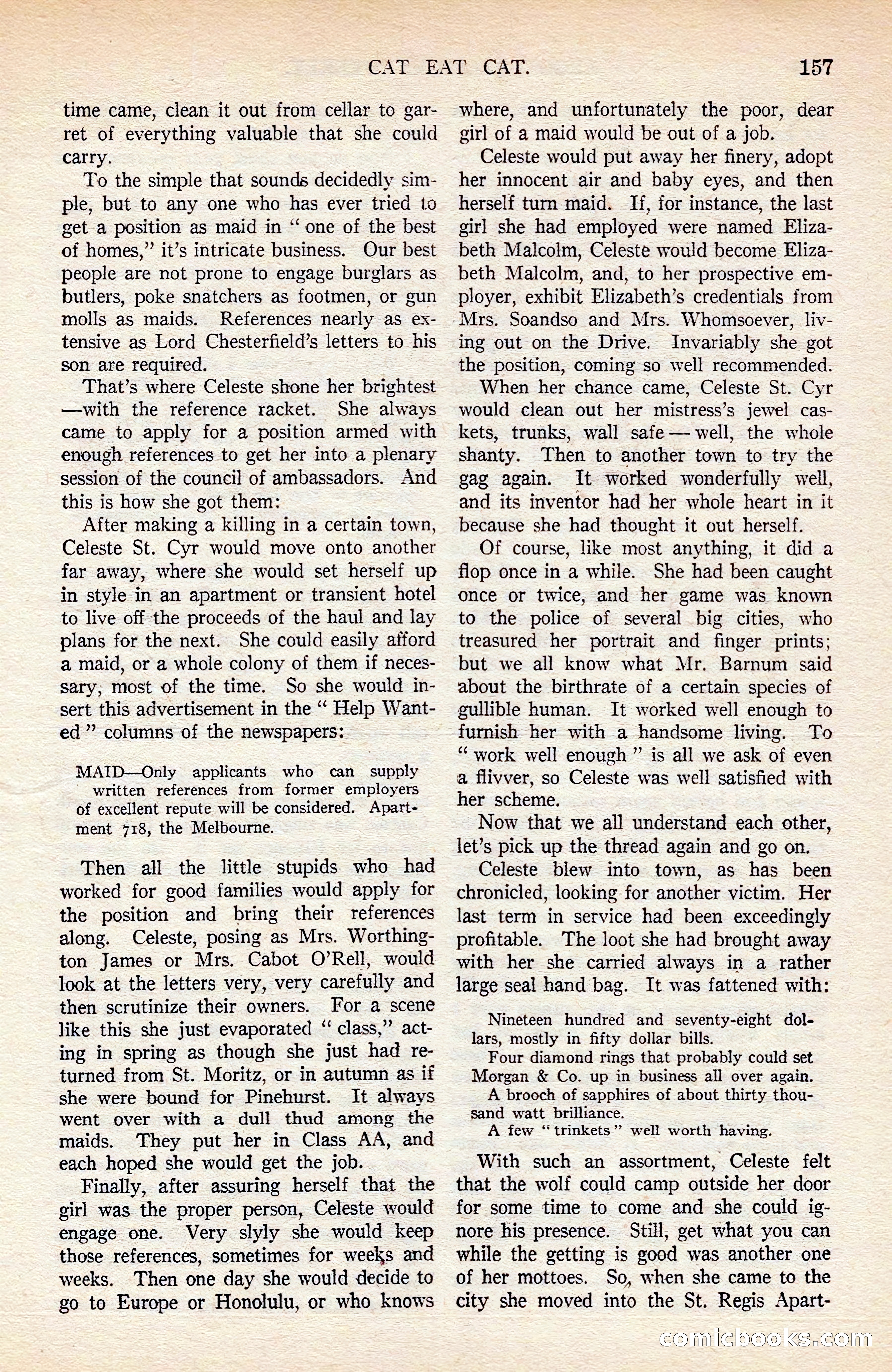 Argosy All-Story Weekly — page 167 of 176